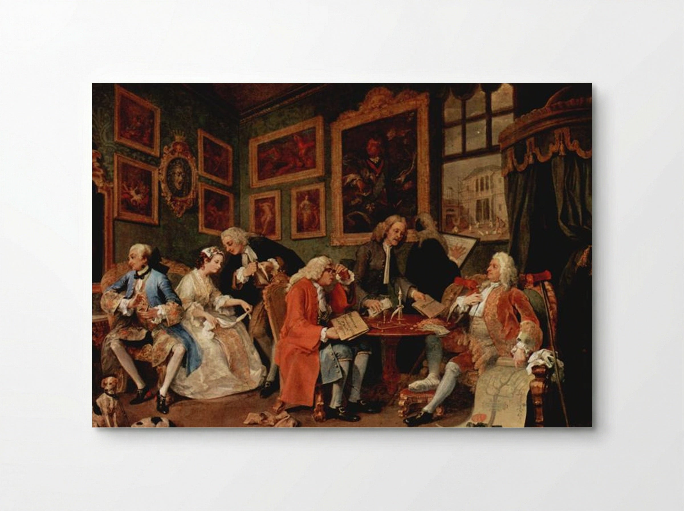 The Marriage Contract - William Hogarth - Poster