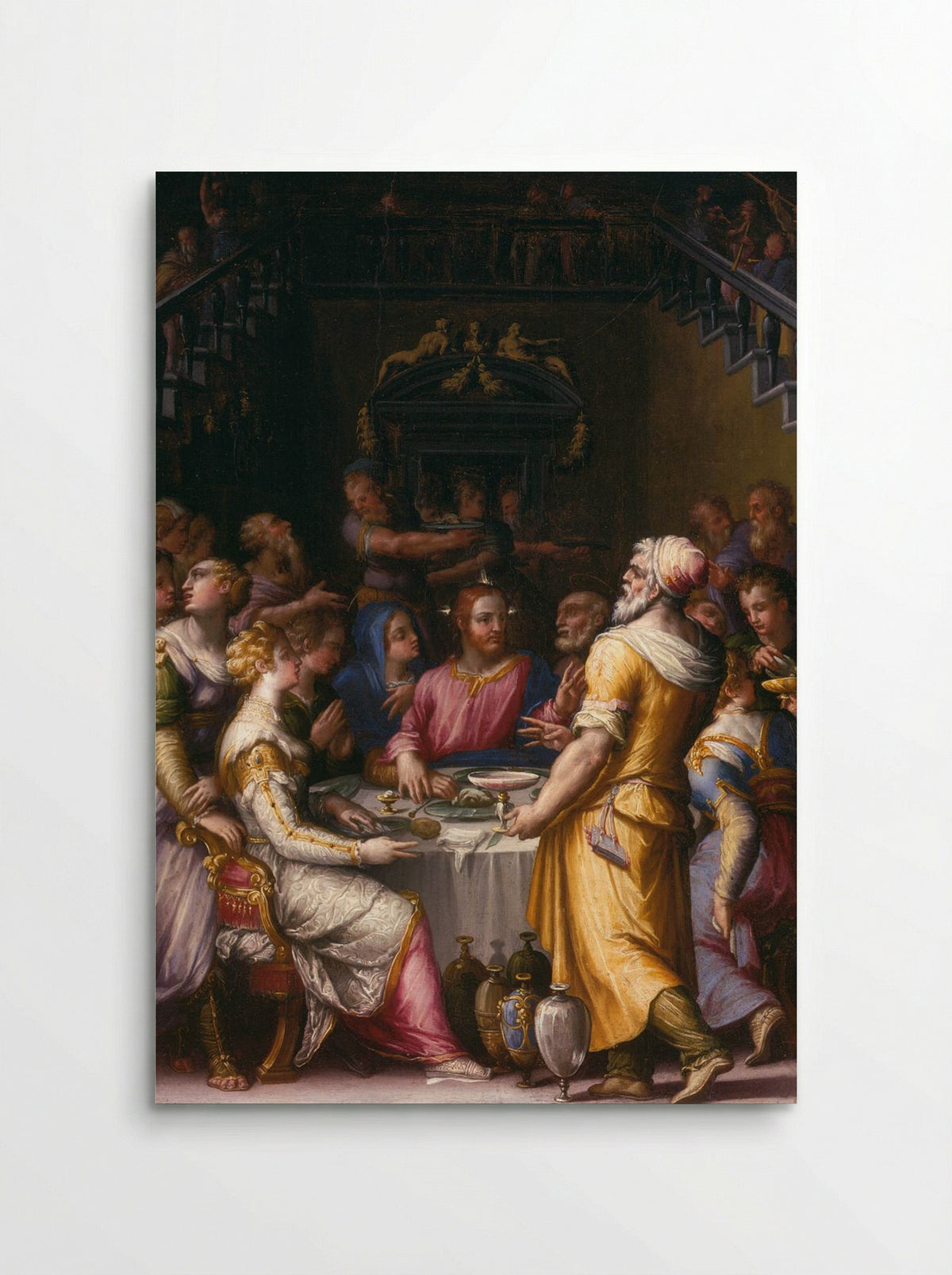 The Marriage at Cana - Giorgio Vasari - Poster