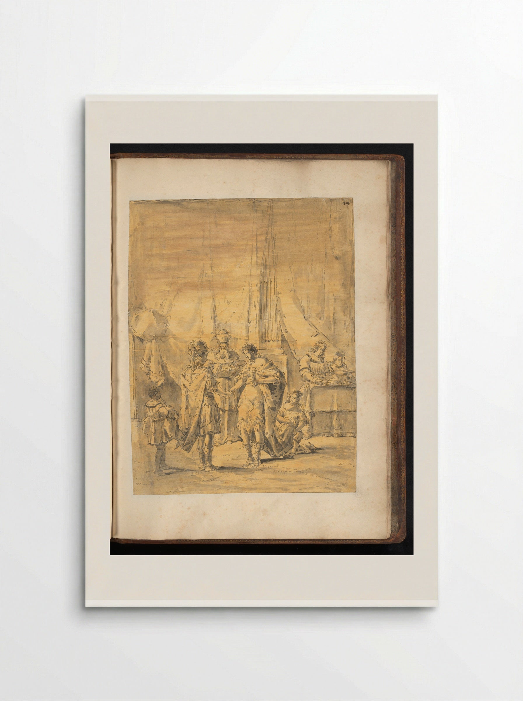 The Marriage of Alexander the Great and Stateira II at Susa - Leonaert Bramer - Poster