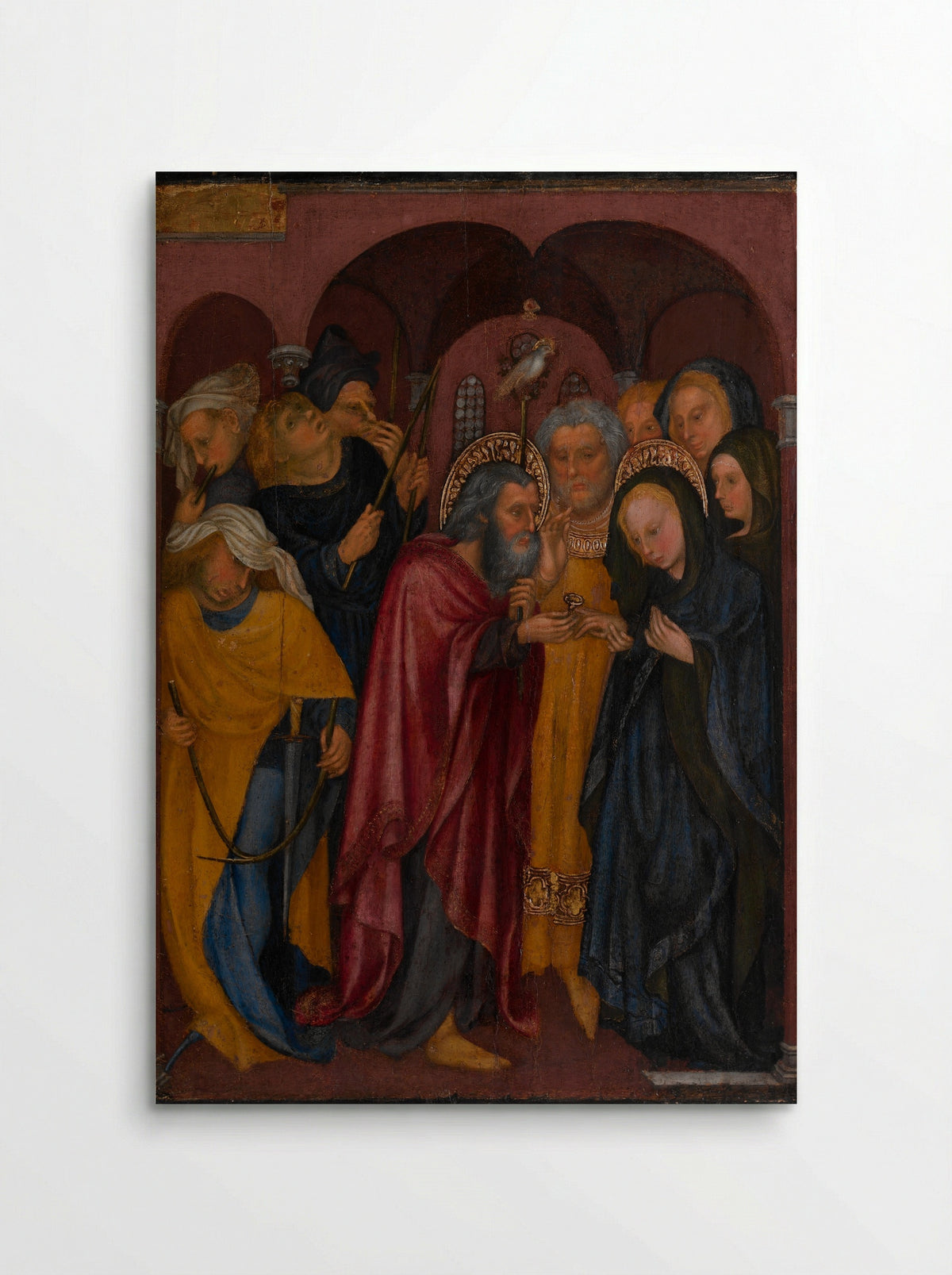 The Marriage of the Virgin - Michelino da Besozzo - Poster
