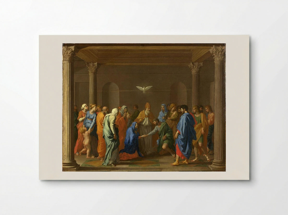 The Marriage of the Virgin - Nicolas Poussin - Poster