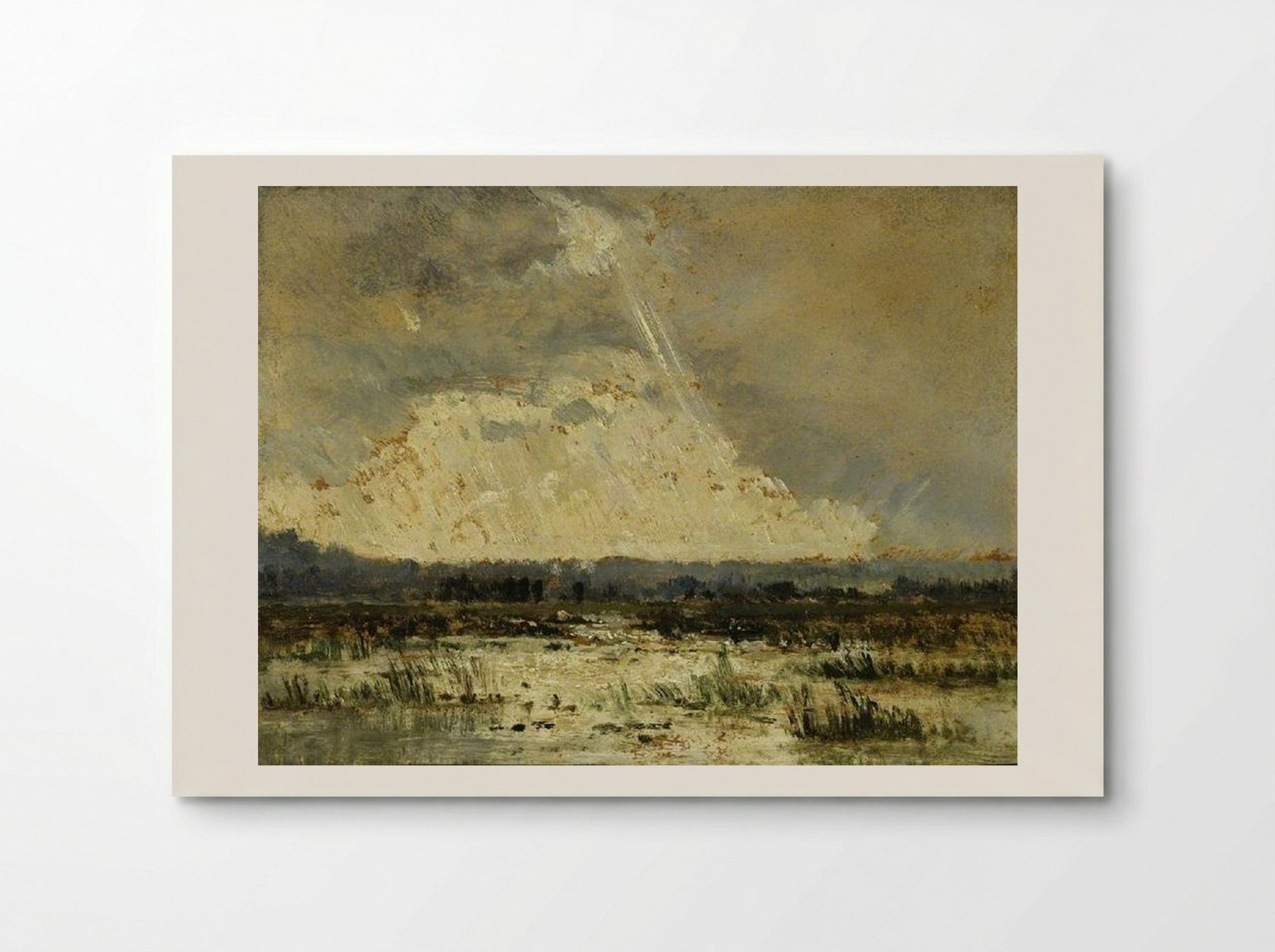The Marsh in the Souterraine - Théodore Rousseau - Poster