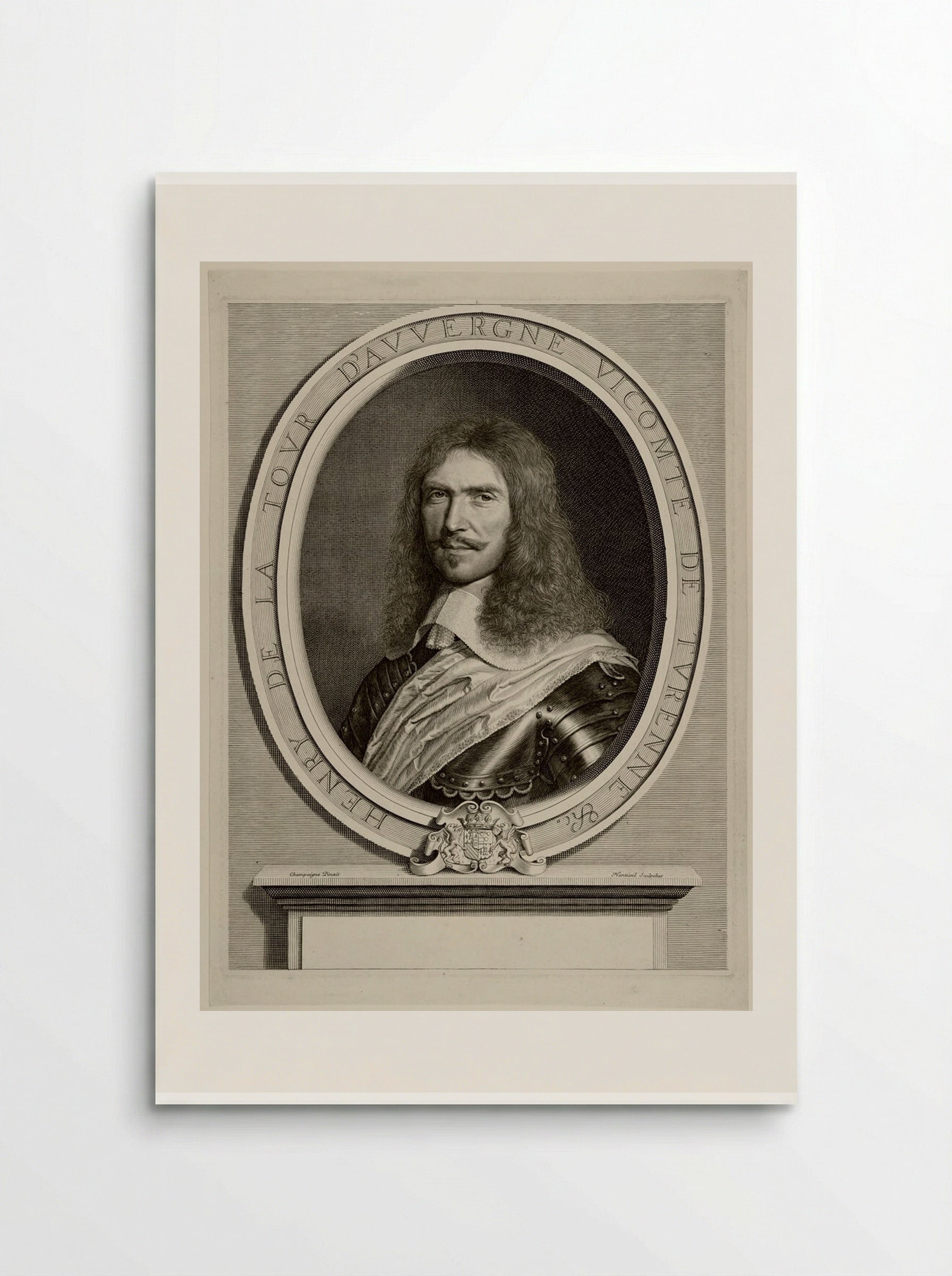 The Marshall of Turenne - Robert Nanteuil - Poster