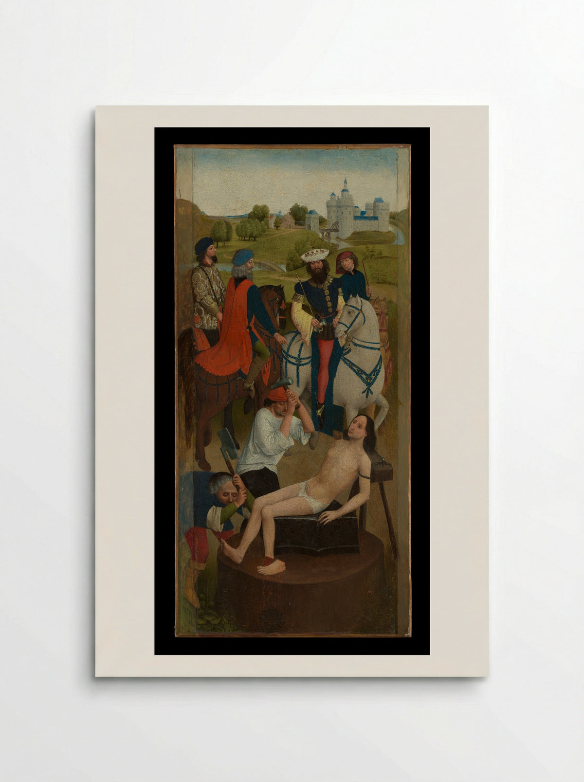The Martyrdom of Saint Adrian - Northern French Painter - Poster