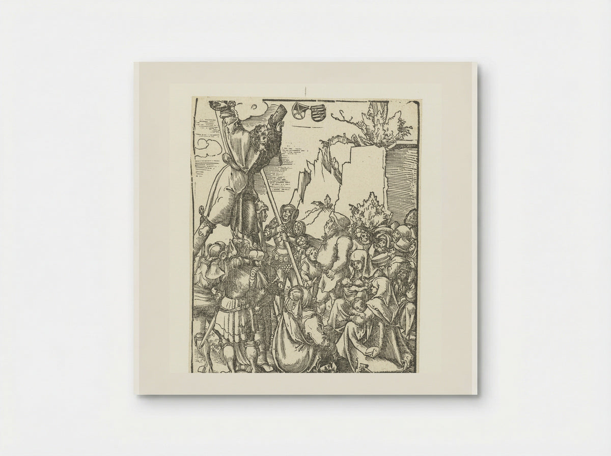 The Martyrdom of Saint Andrew - Lucas Cranach the Elder - Poster