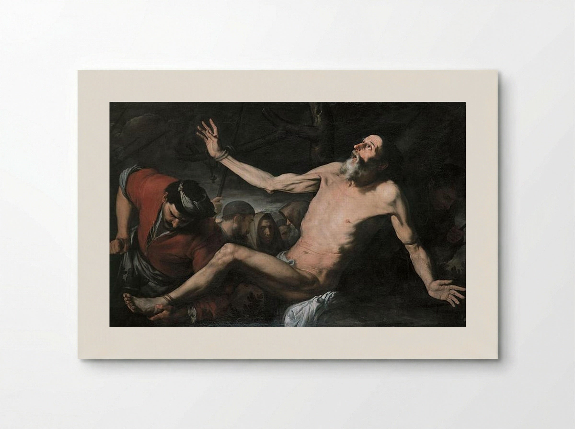 The Martyrdom of Saint Bartholomew - Francisco de Zurbarán - Poster