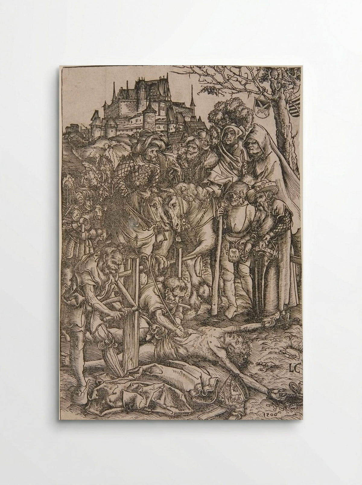 The Martyrdom of Saint Erasmus - Lucas Cranach the Elder - Poster