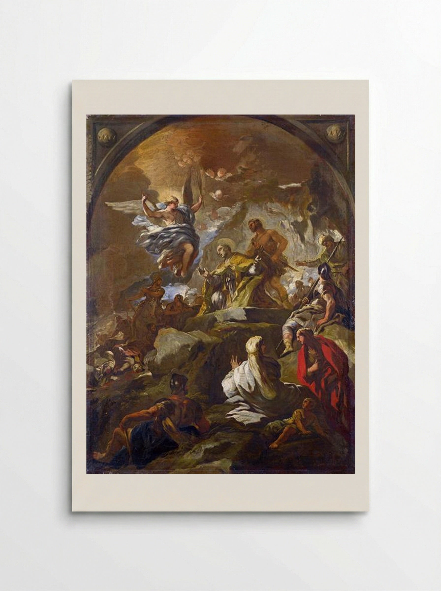 The Martyrdom of Saint Januarius - Luca Giordano - Poster