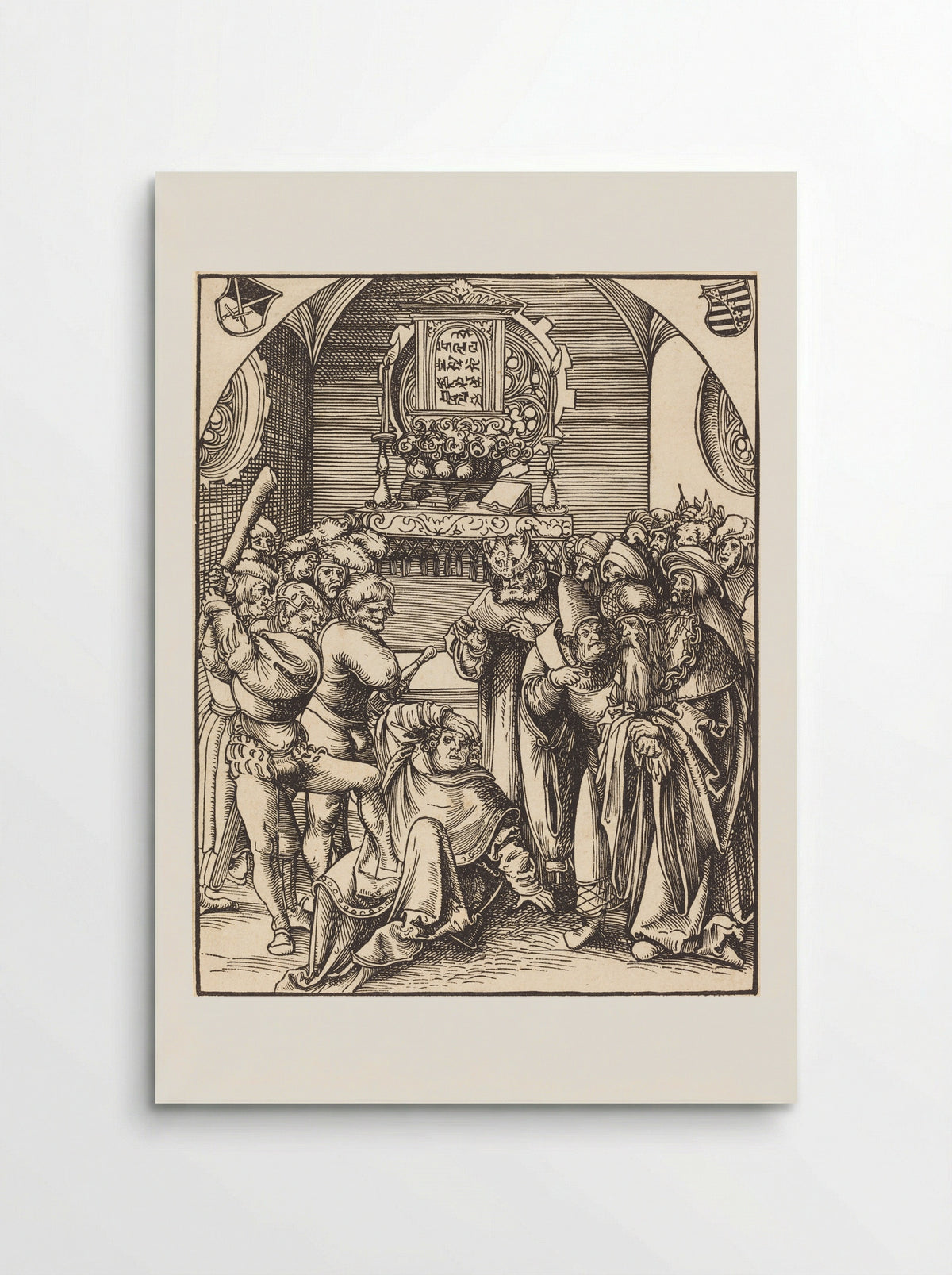 The Martyrdom of Saint Jude - Lucas Cranach the Elder - Poster