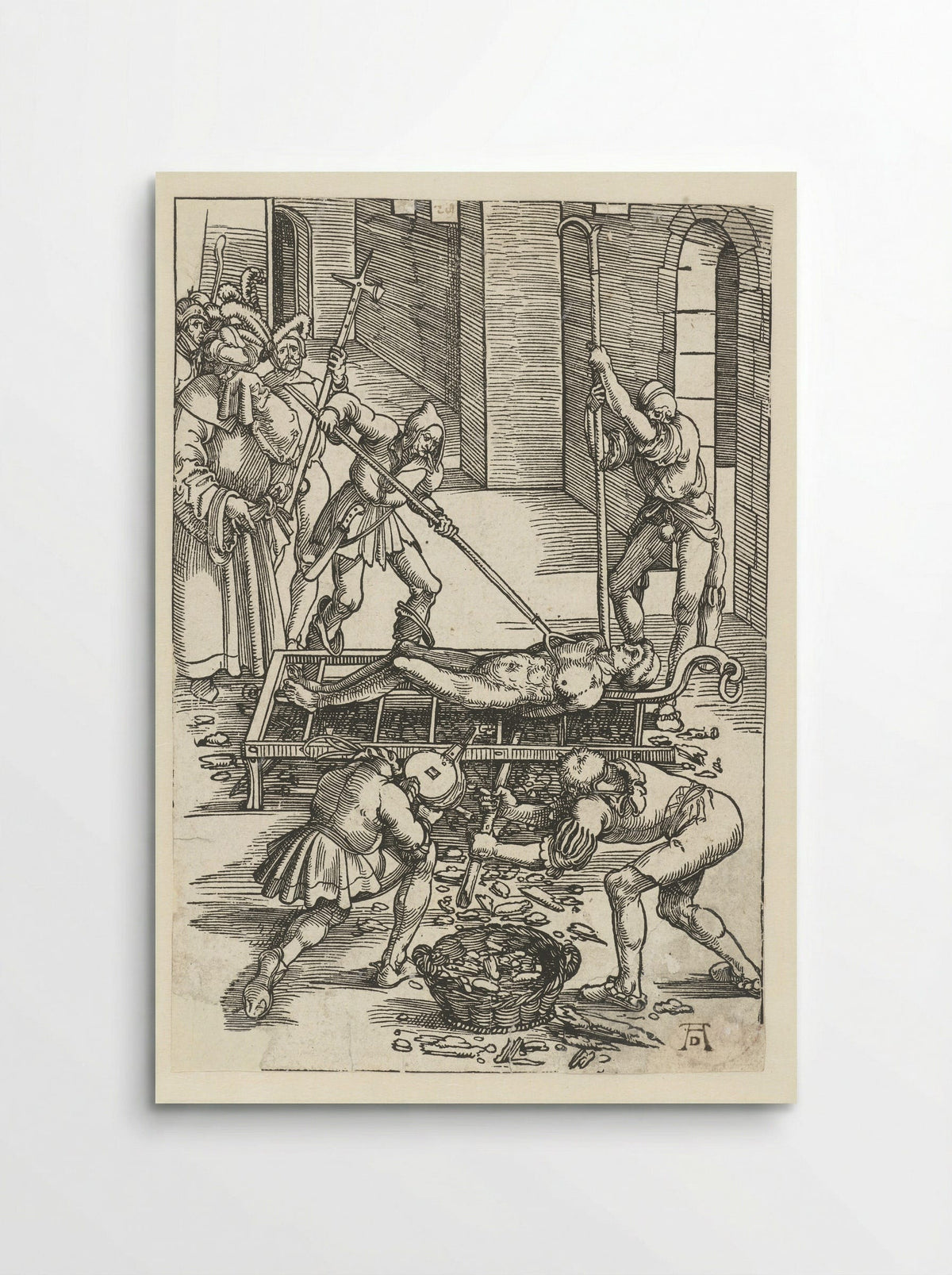 The Martyrdom of Saint Lawrence - Hans Baldung Grien - Poster