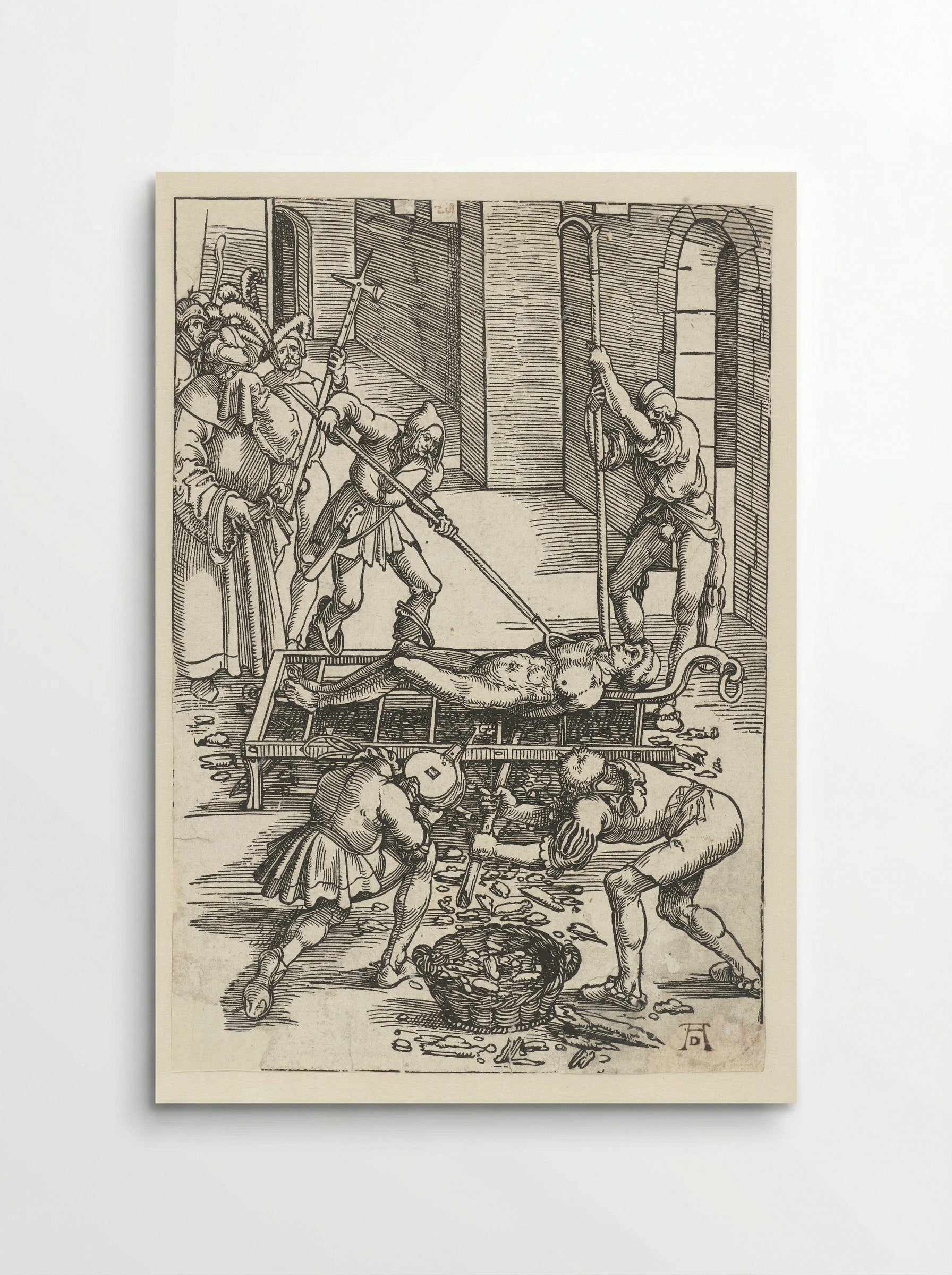 The Martyrdom of Saint Lawrence - Hans Baldung Grien - Poster