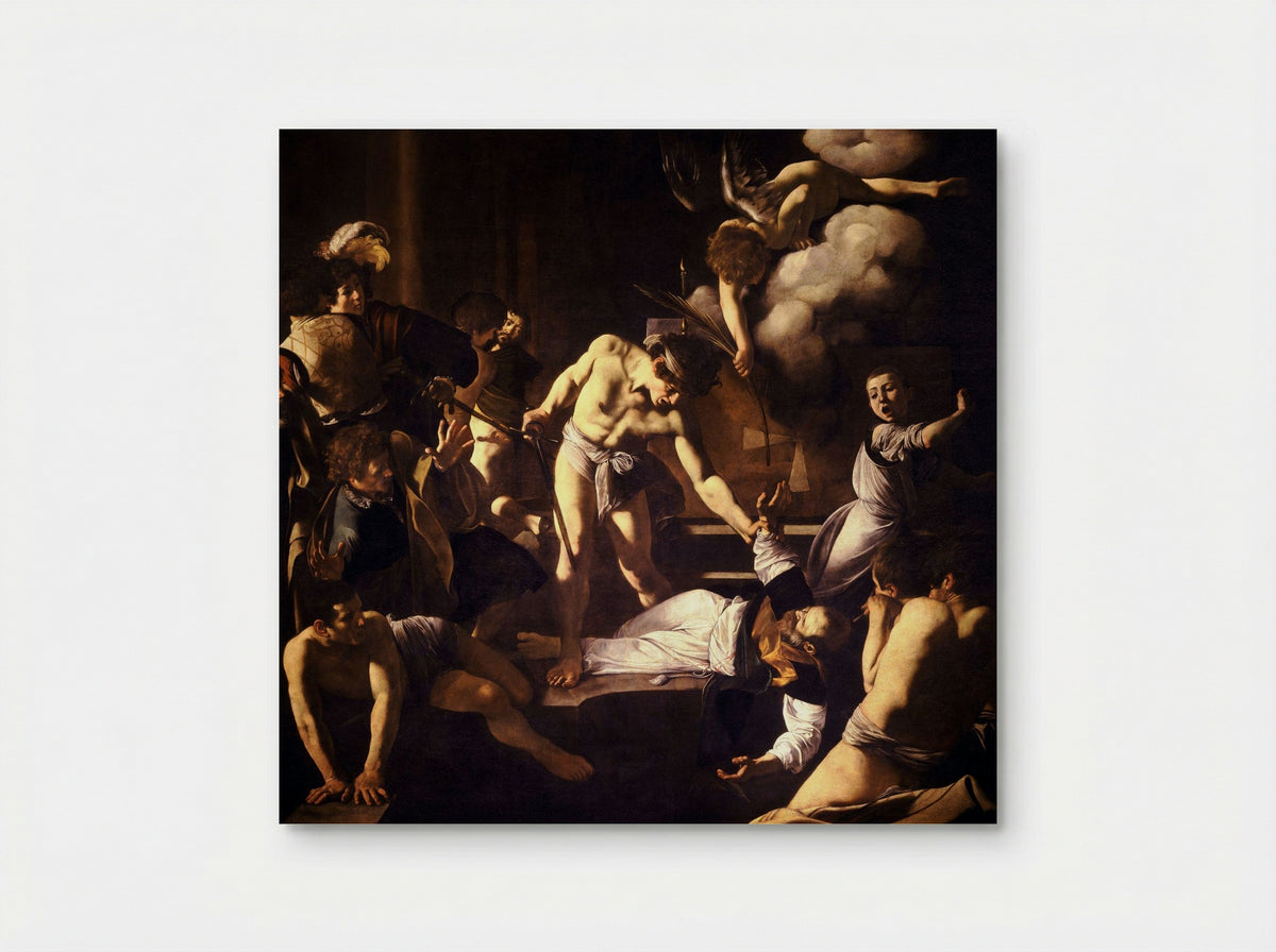 The Martyrdom of Saint Matthew - Caravaggio - Poster