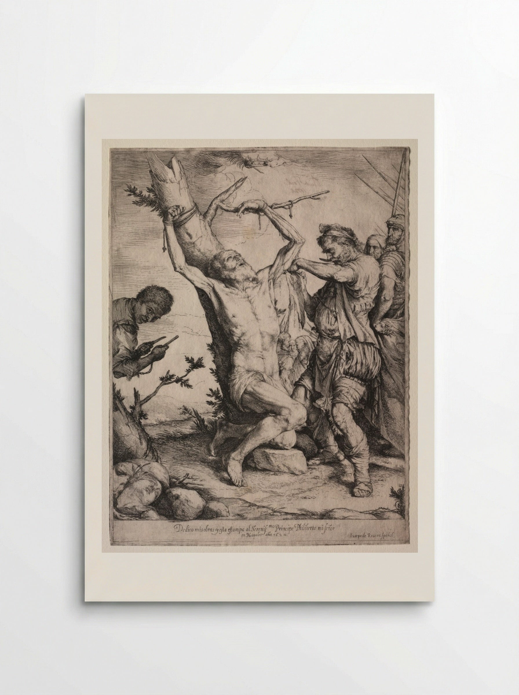 The Martyrdom of St. Bartholomew - Jusepe de Ribera - Poster