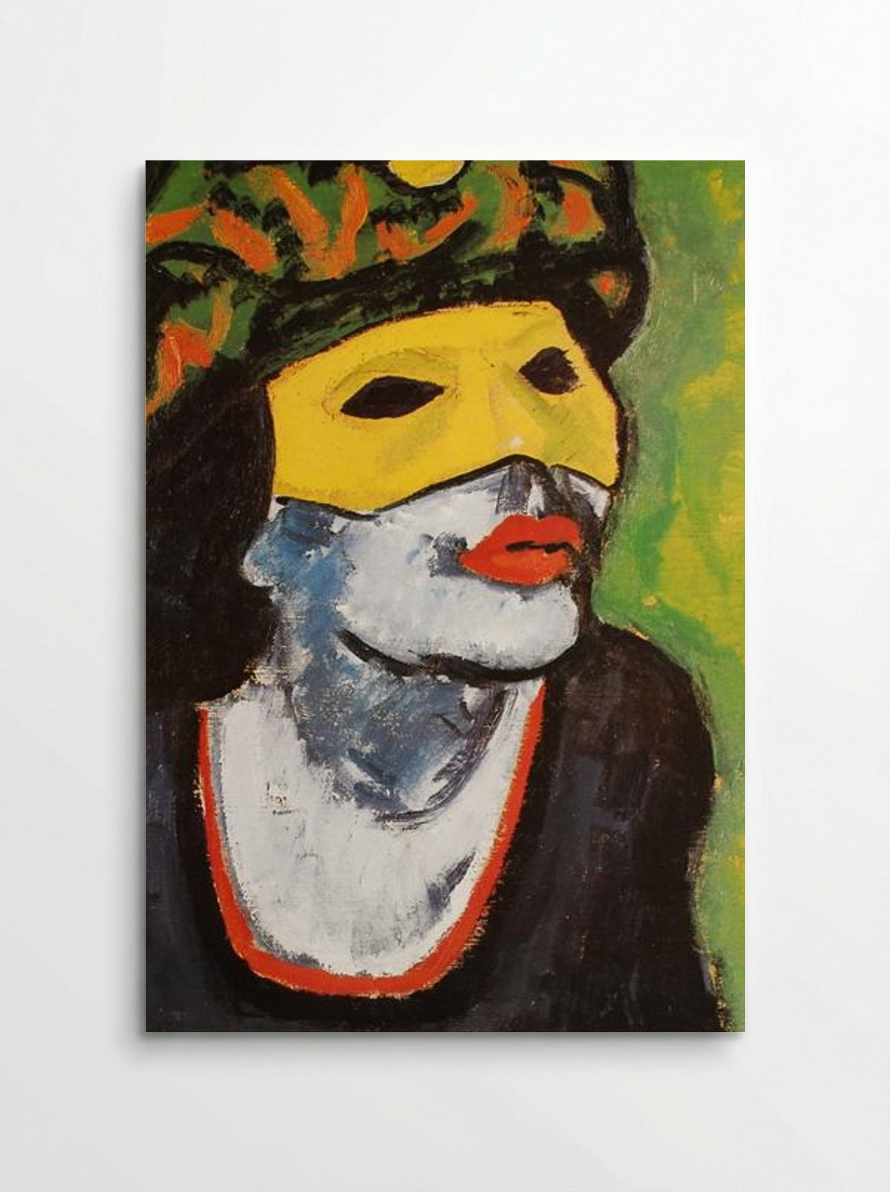 The Masked Woman - Max Pechstein - Poster
