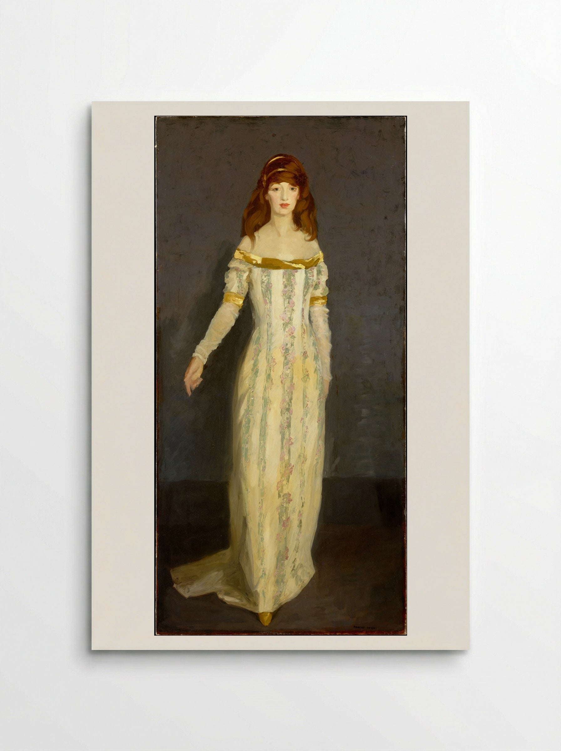 The Masquerade Dress - Robert Henri - Poster