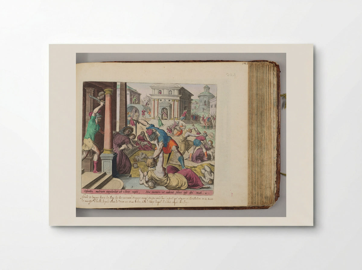 The Massacre of the Innocents - Johann Sadeler I - Poster