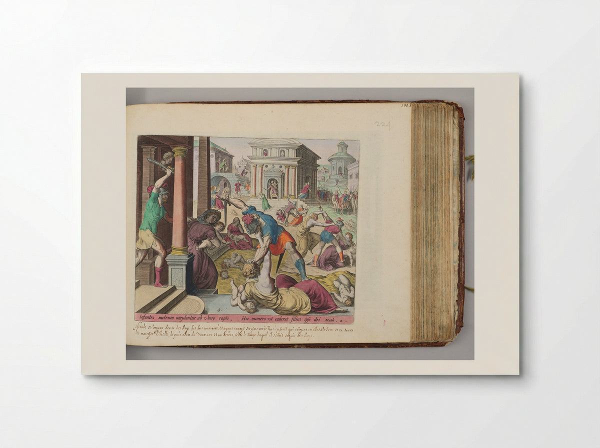 The Massacre of the Innocents - Johann Sadeler I - Poster