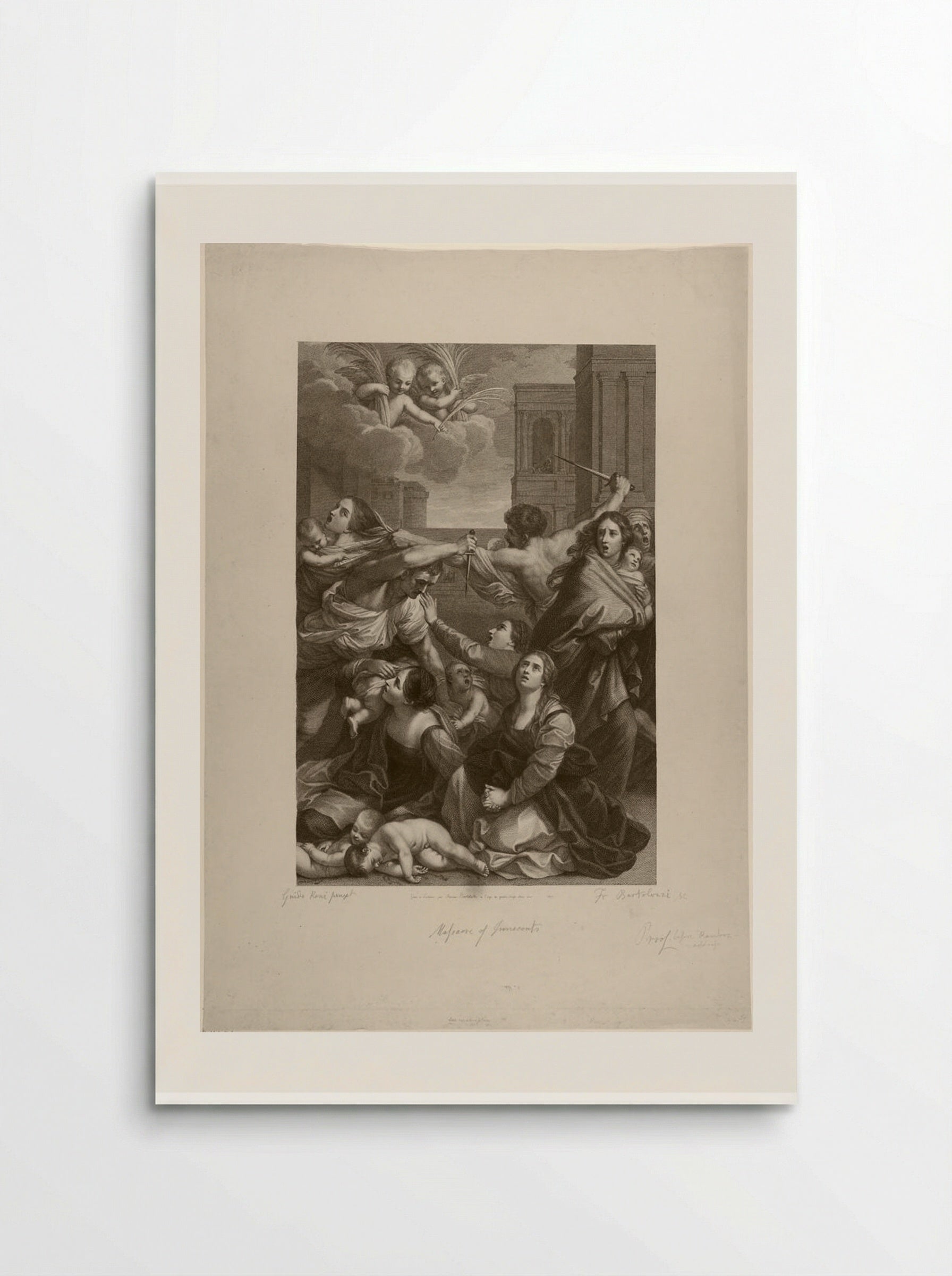 The Massacre of the Innocents - Francesco Bartolozzi - Poster