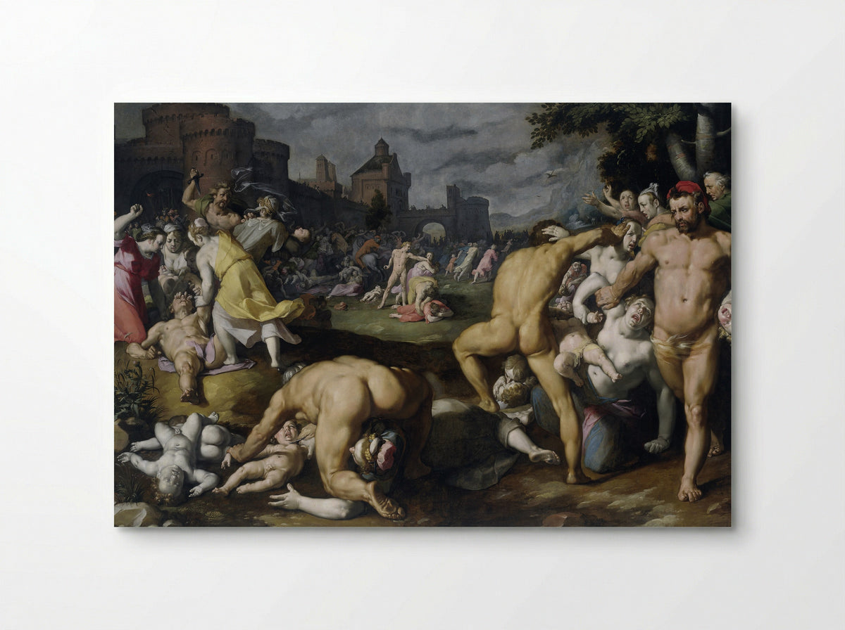 The Massacre of the Innocents - Cornelis Cornelisz. van Haarlem - Poster
