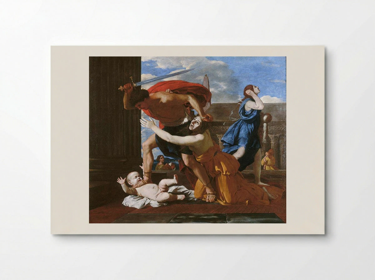 The Massacre of the Innocents - Nicolas Poussin - Poster