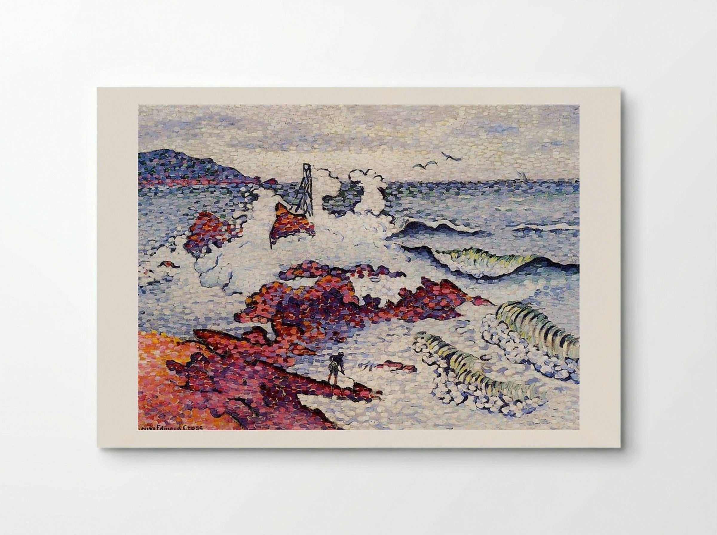 The Mediterranean, East Wind - Henri-Edmond Cross - Poster