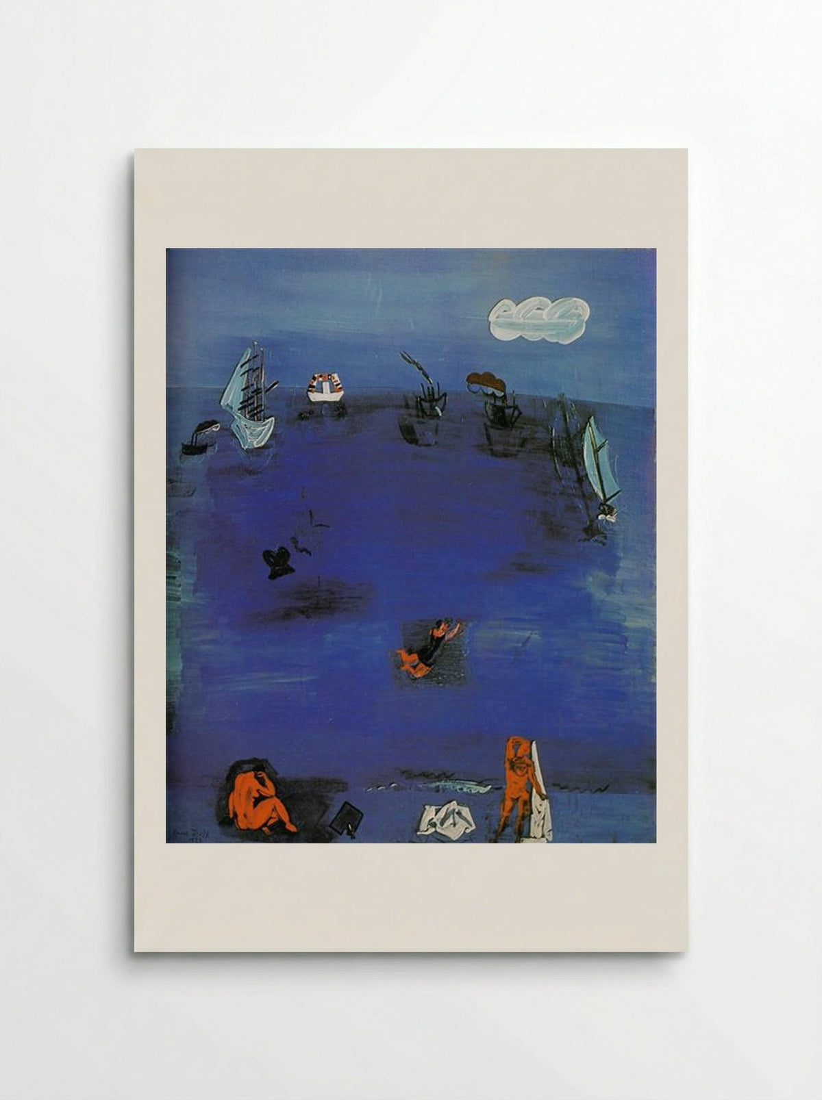 The Mediterranean - Raoul Dufy - Poster