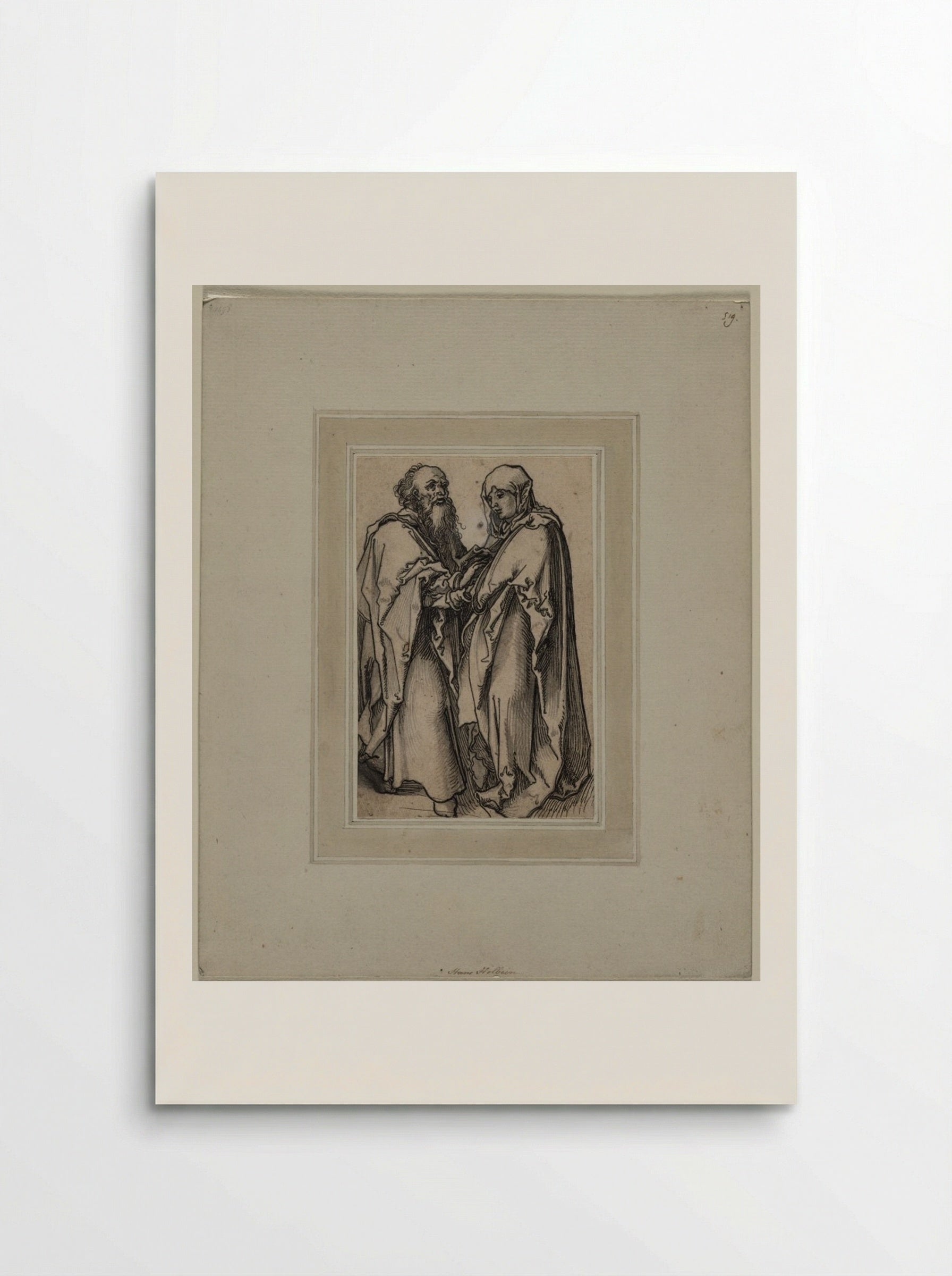 The Meeting of Joachim and Anna - Wolf Traut - Poster