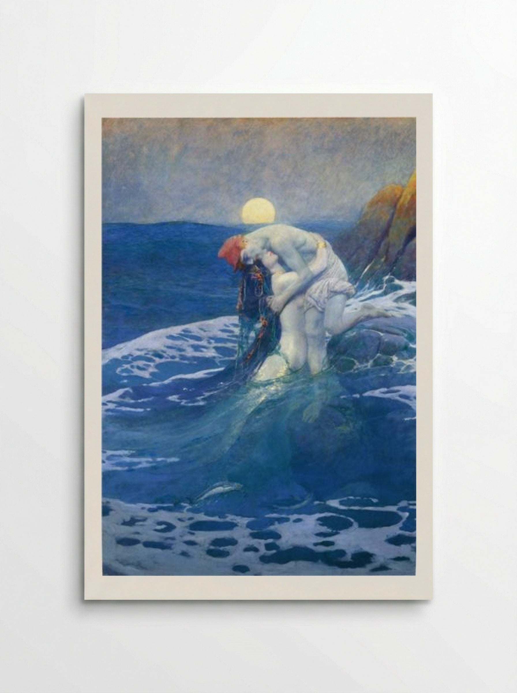 The Mermaid - Howard Pyle - Poster