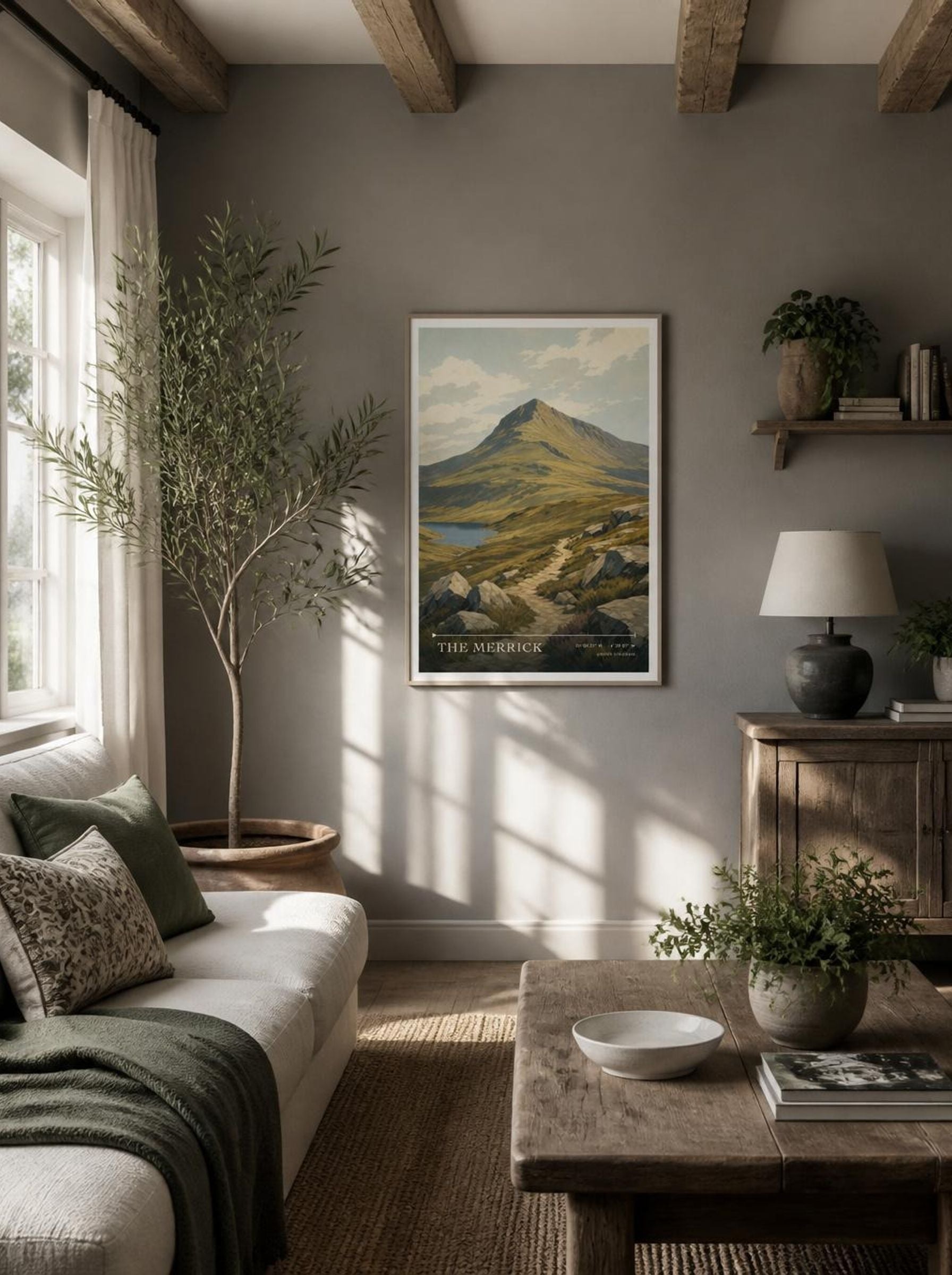 The Merrick United Kingdom Travel Poster - Lifestyle