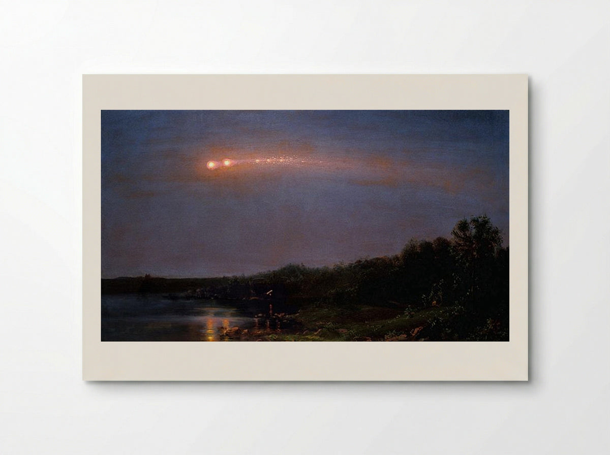 The Meteor of 1860 - Frederic Edwin Church - Poster