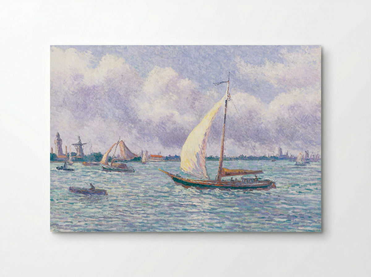 The Meuse near Dordrecht - Maximilien Luce - Poster