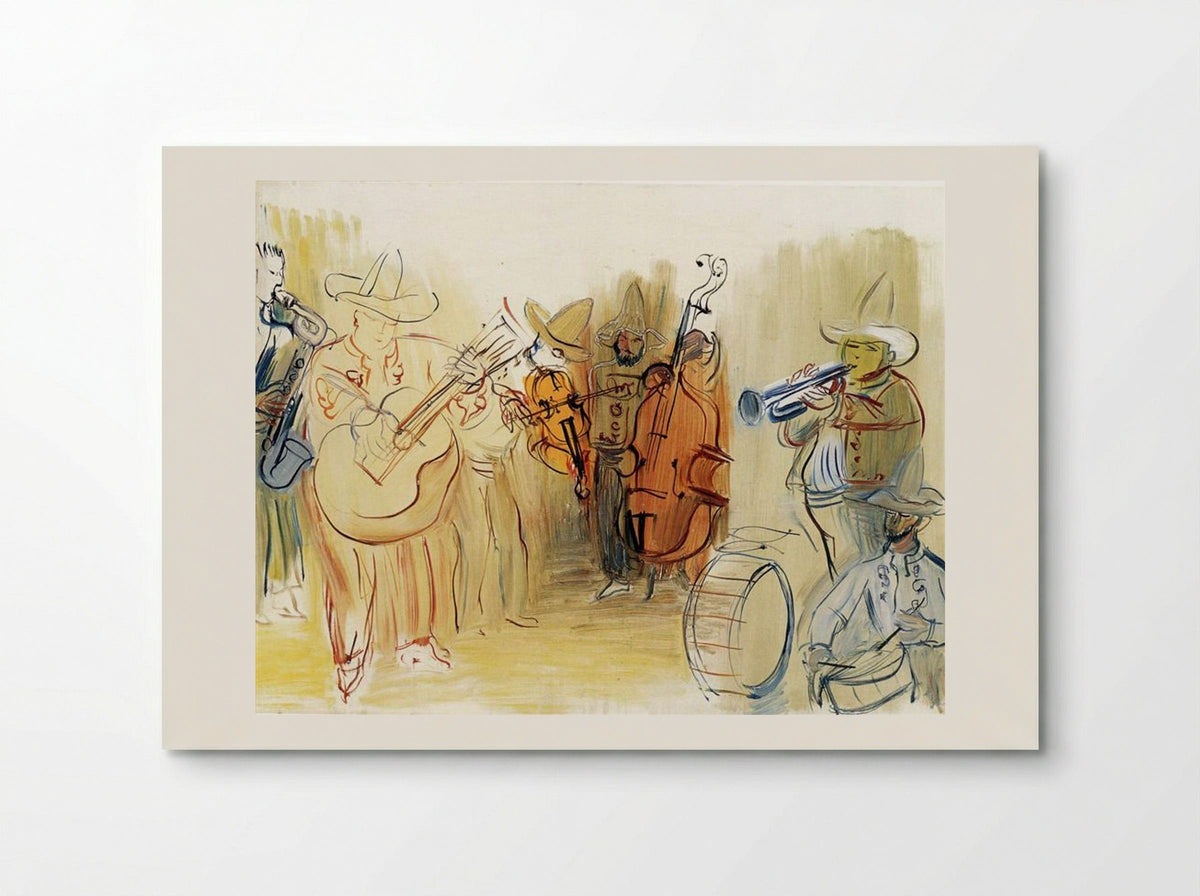 The Mexican Orchestra - Raoul Dufy - Poster