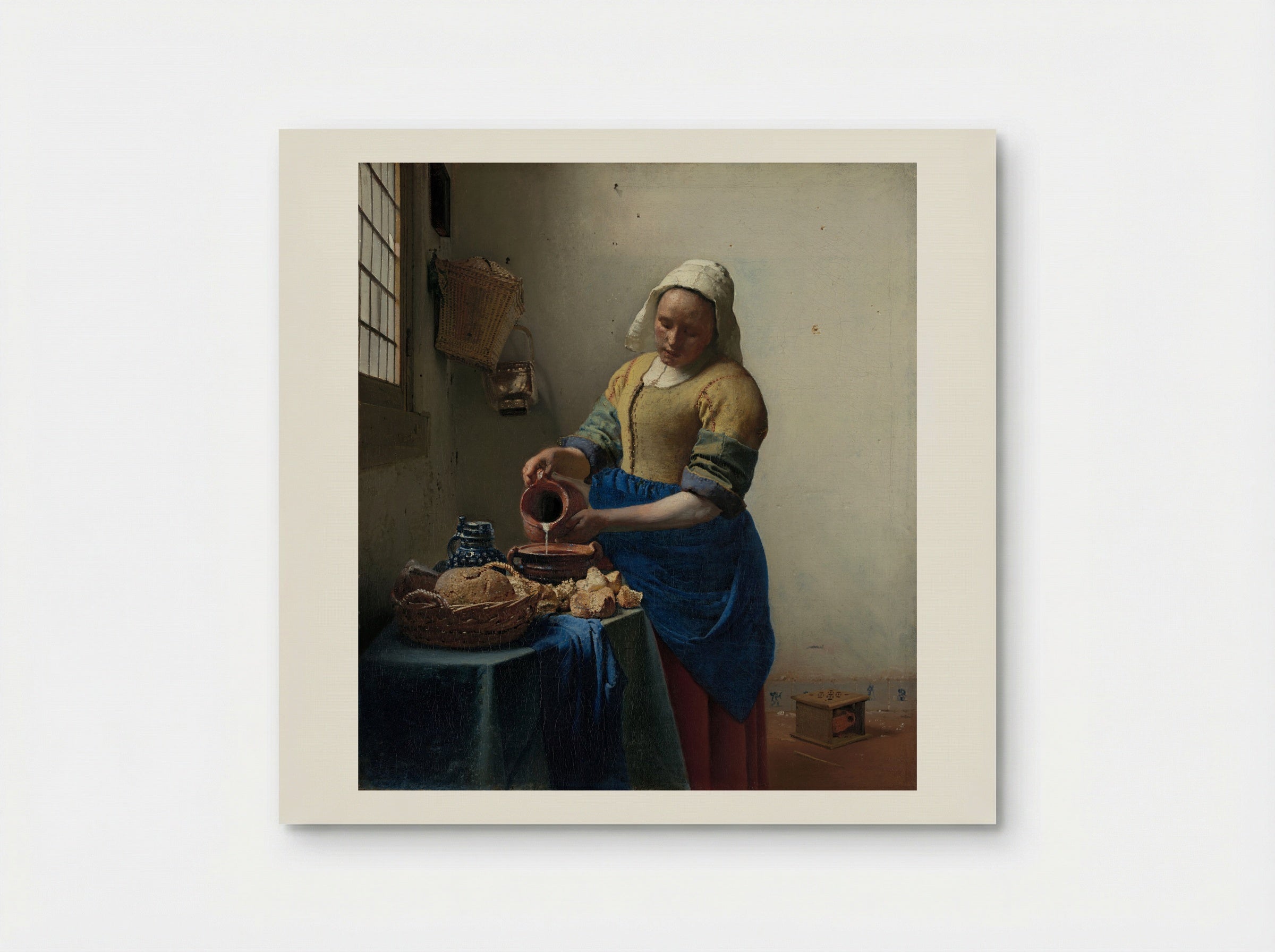 The Milkmaid - Johannes Vermeer - Poster