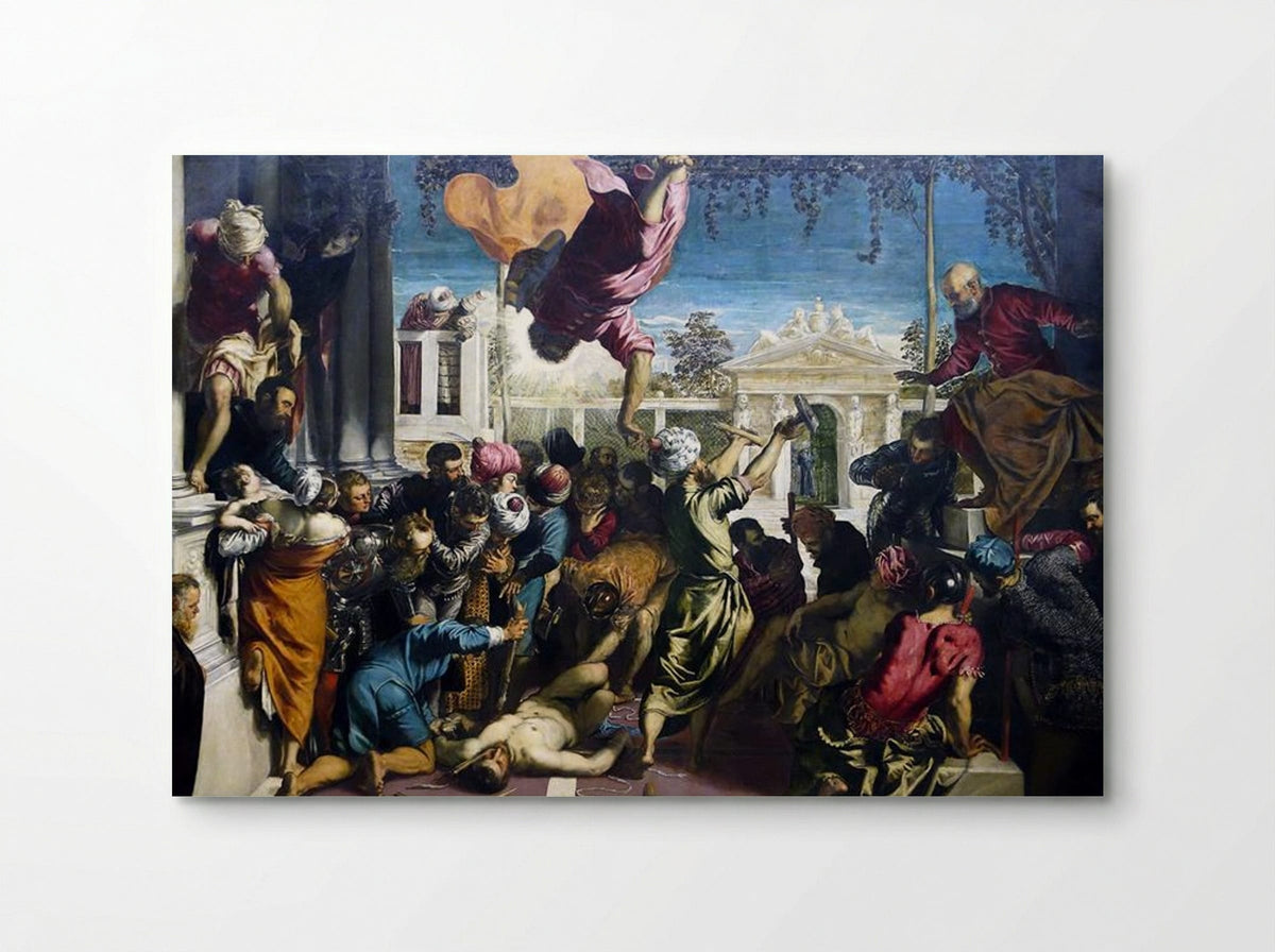 The Miracle of St Mark Freeing the Slave - Tintoretto - Poster
