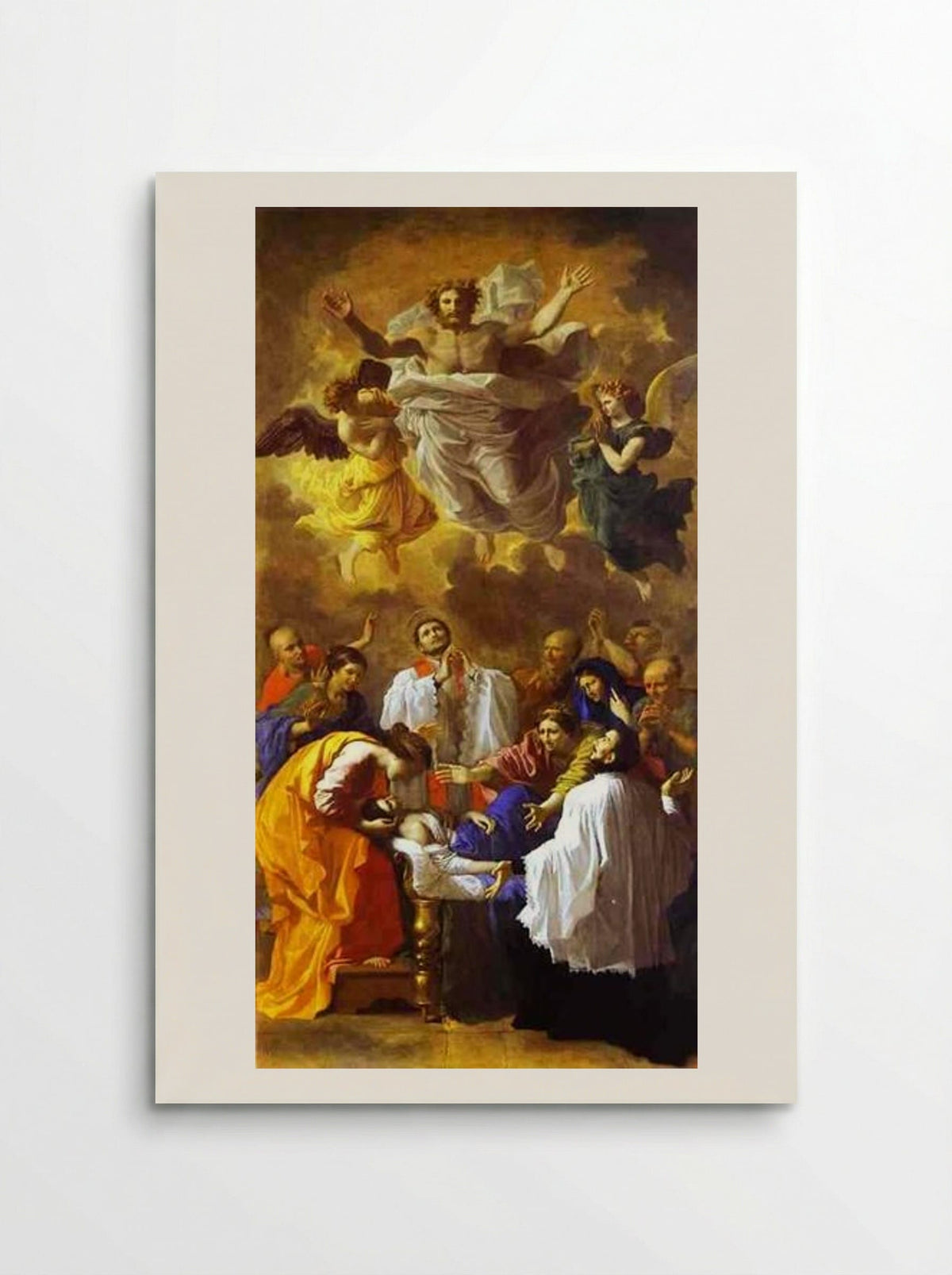 The Miracle of St. Francis Xavier - Nicolas Poussin - Poster