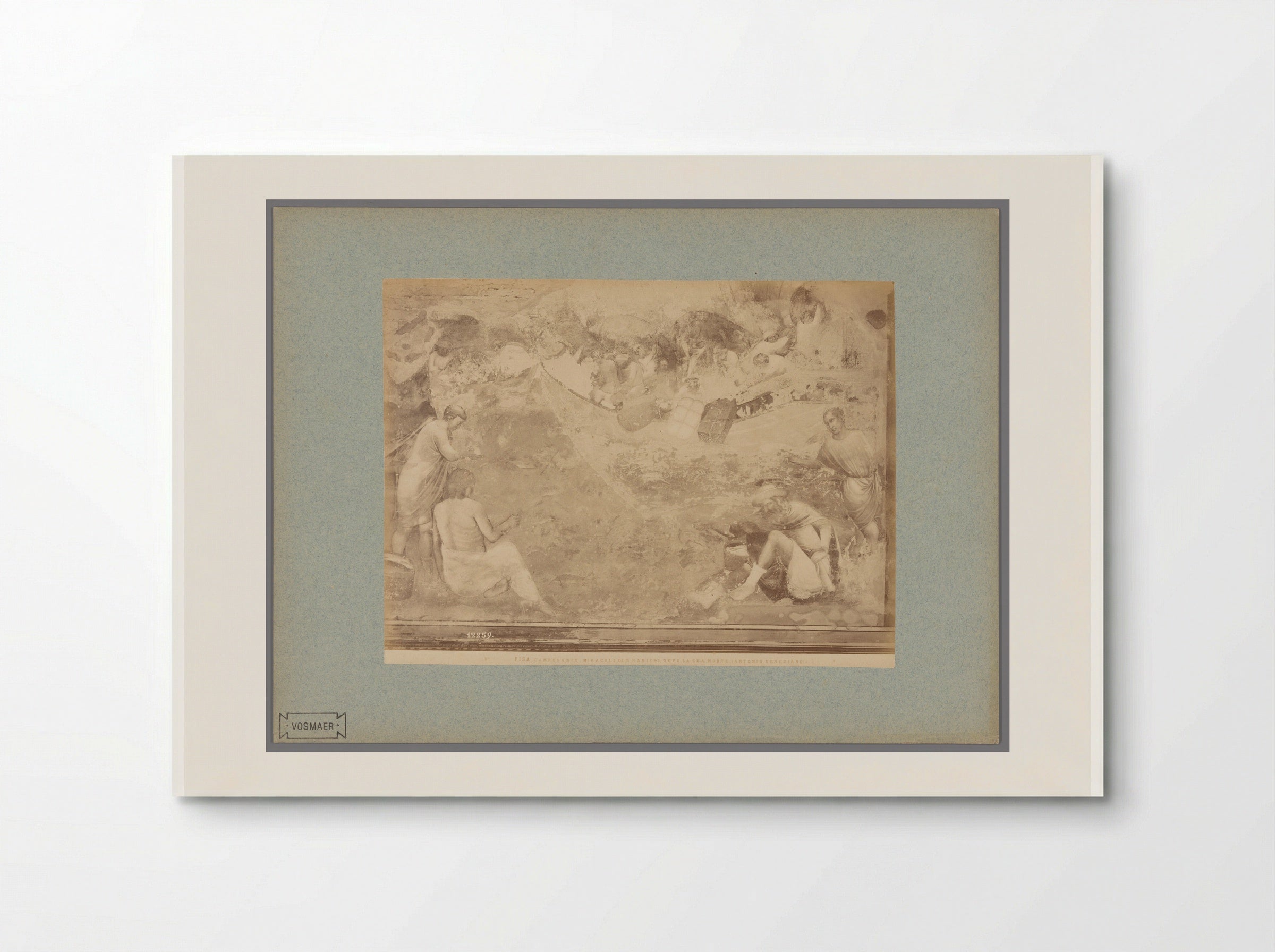 The Miracles of Saint Ranieri After His Death - Fratelli Alinari - Poster