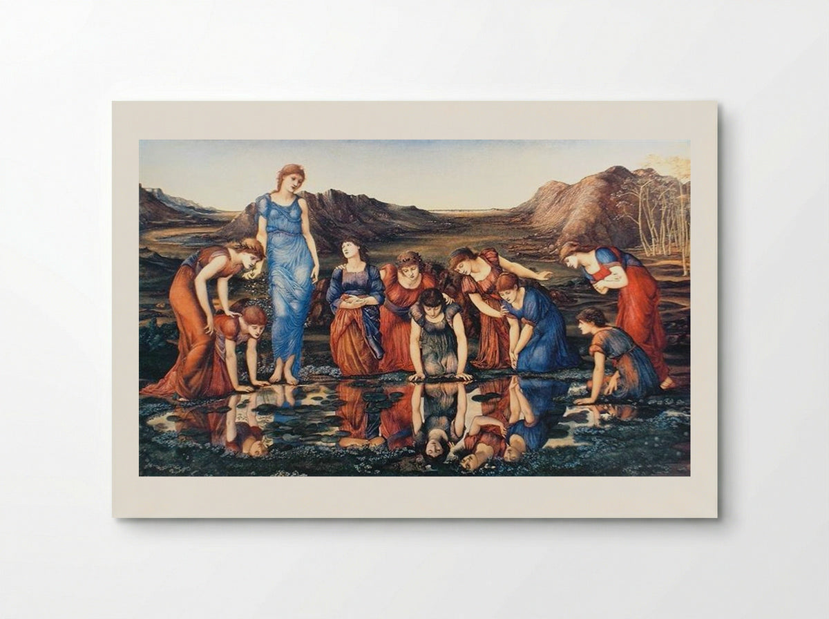 The Mirror of Venus - Edward Burne-Jones - Poster