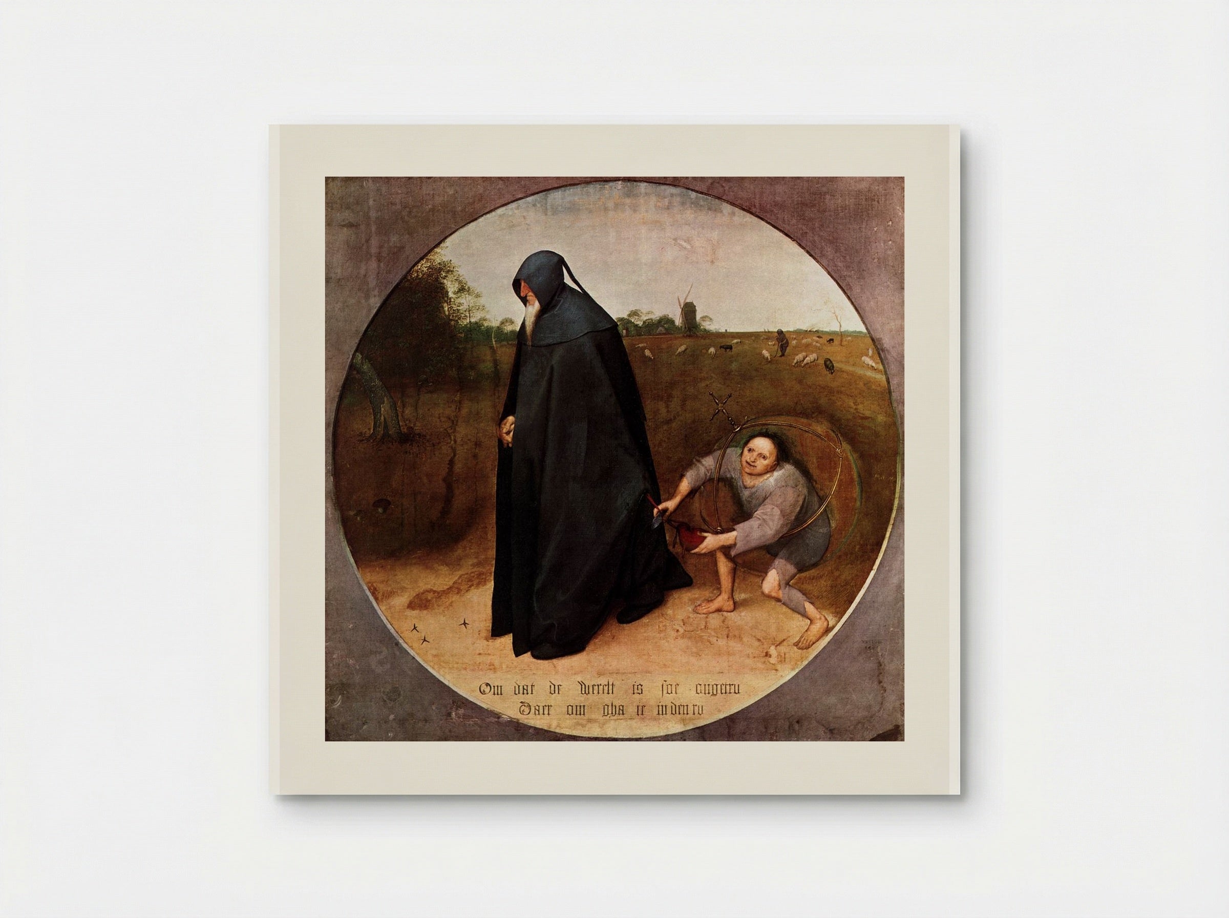 The Misanthrope - Pieter Bruegel the Elder - Poster