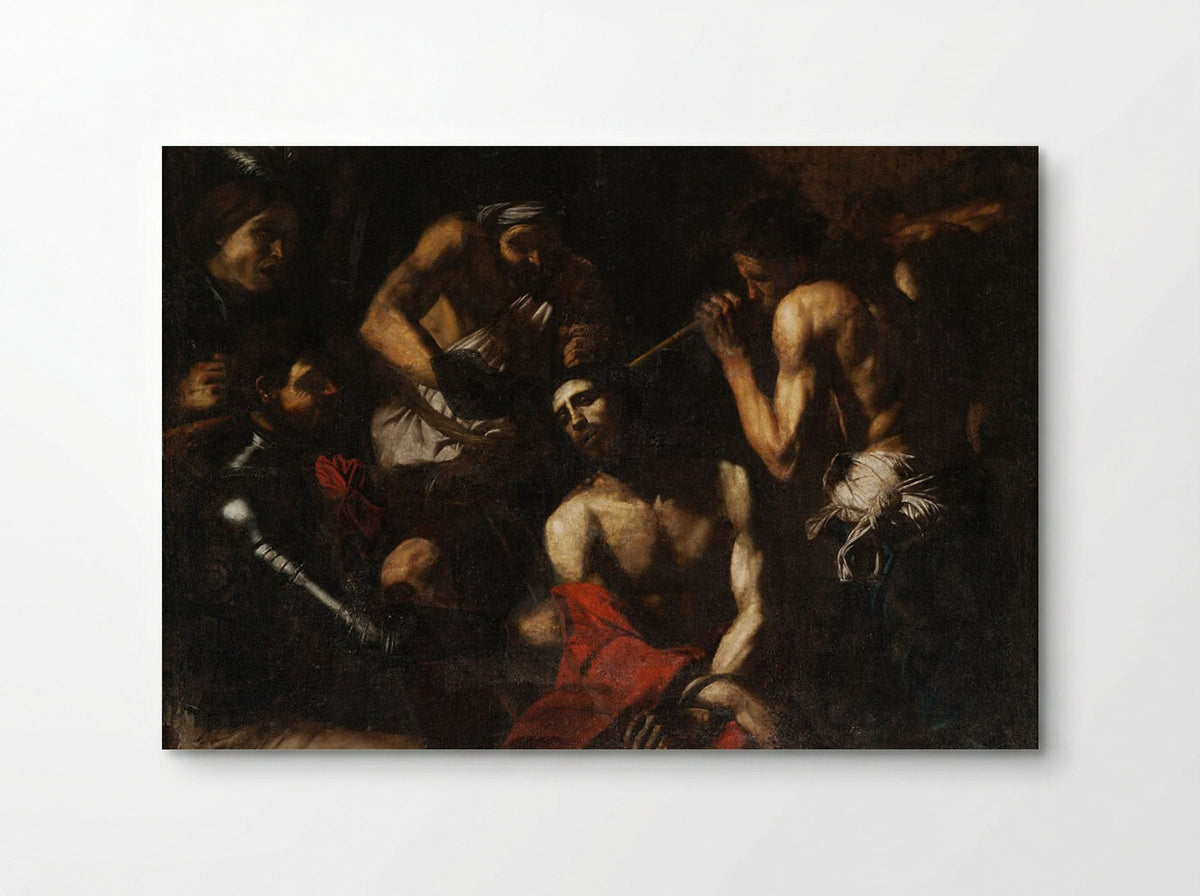 The Mocking of Christ - Valentin de Boulogne - Poster