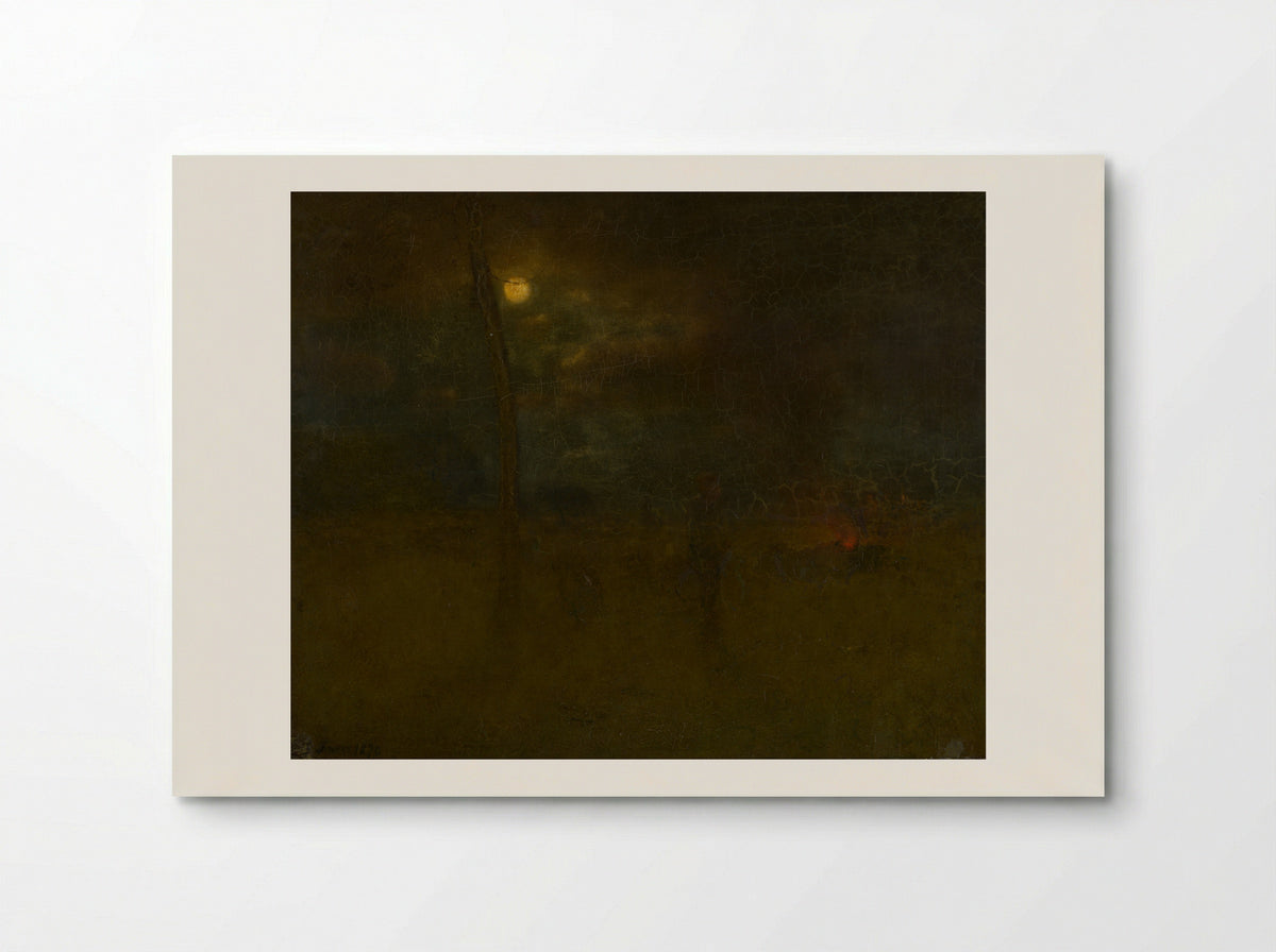 The Moon at Night - George Inness - Poster