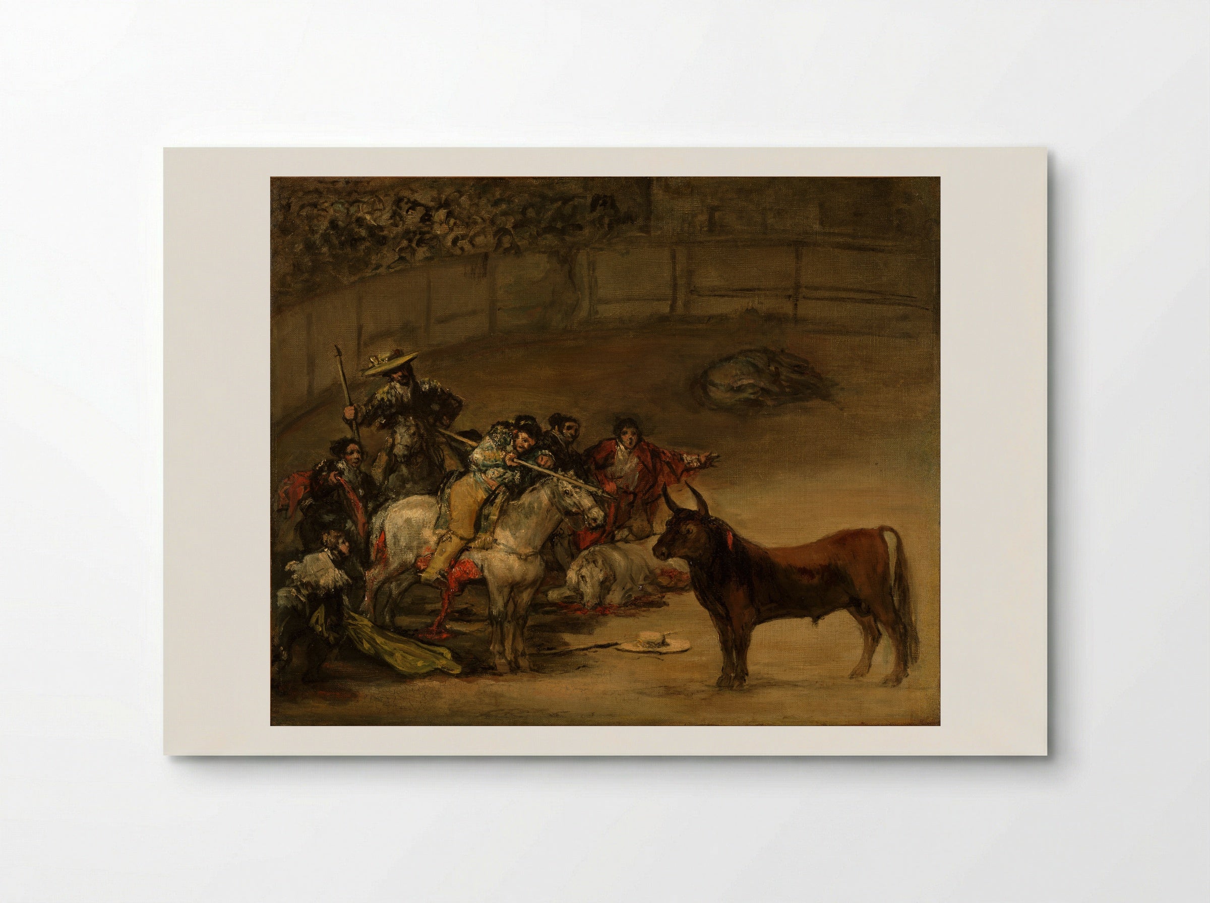 The Moors Settled in Spain - Francisco José de Goya y Lucientes - Poster