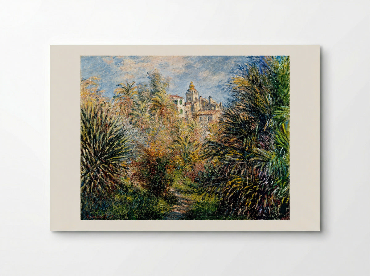 The Moreno Garden at Bordighera - Claude Monet - Poster