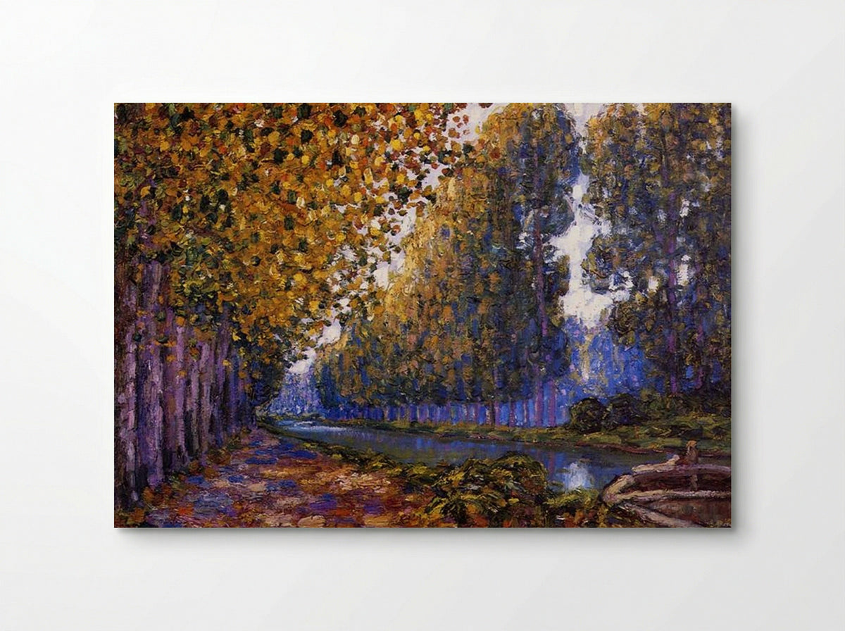 The Moret Canal, Autumn Effect - Francis Picabia - Poster
