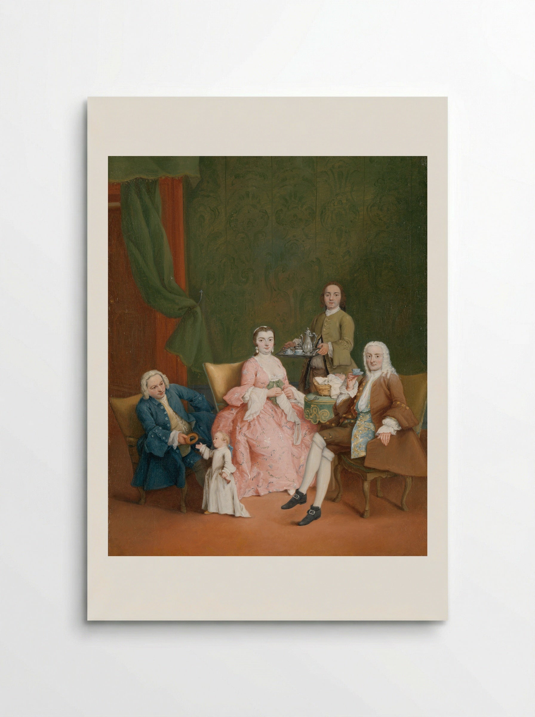 The Morning Chocolate - Pietro Longhi - Poster