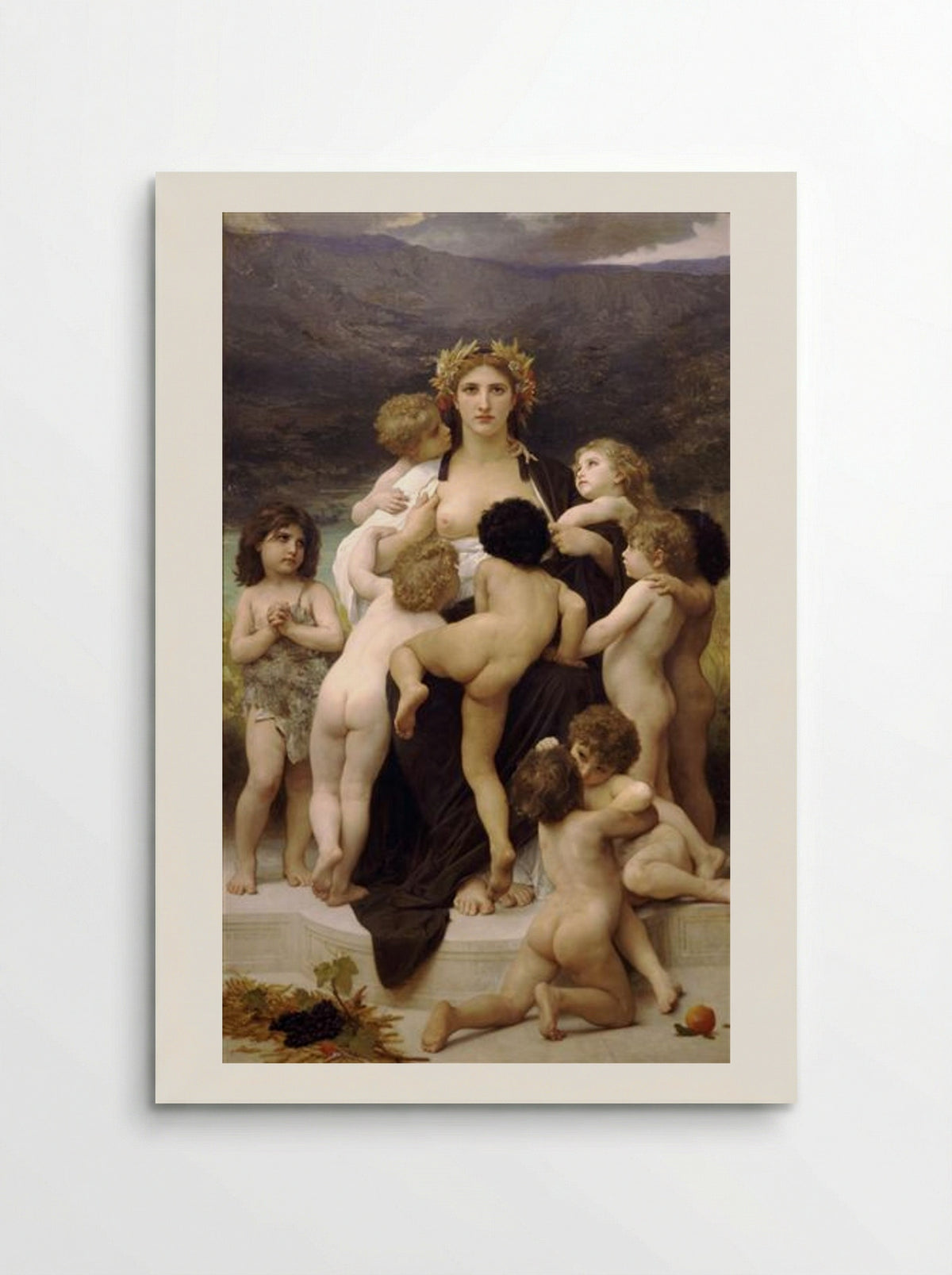 The Motherland - William-Adolphe Bouguereau - Poster