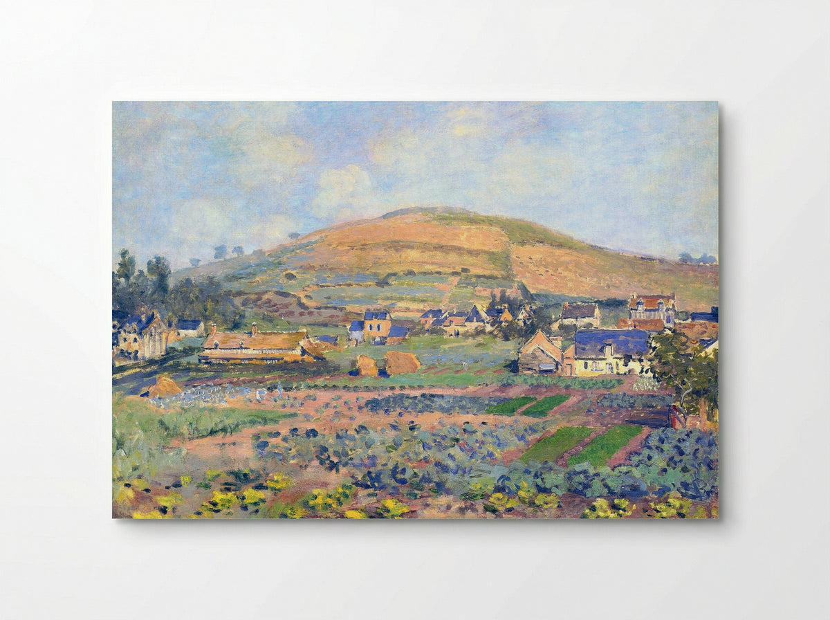 The Mount Riboudet in Rouen at Spring - Claude Monet - Poster