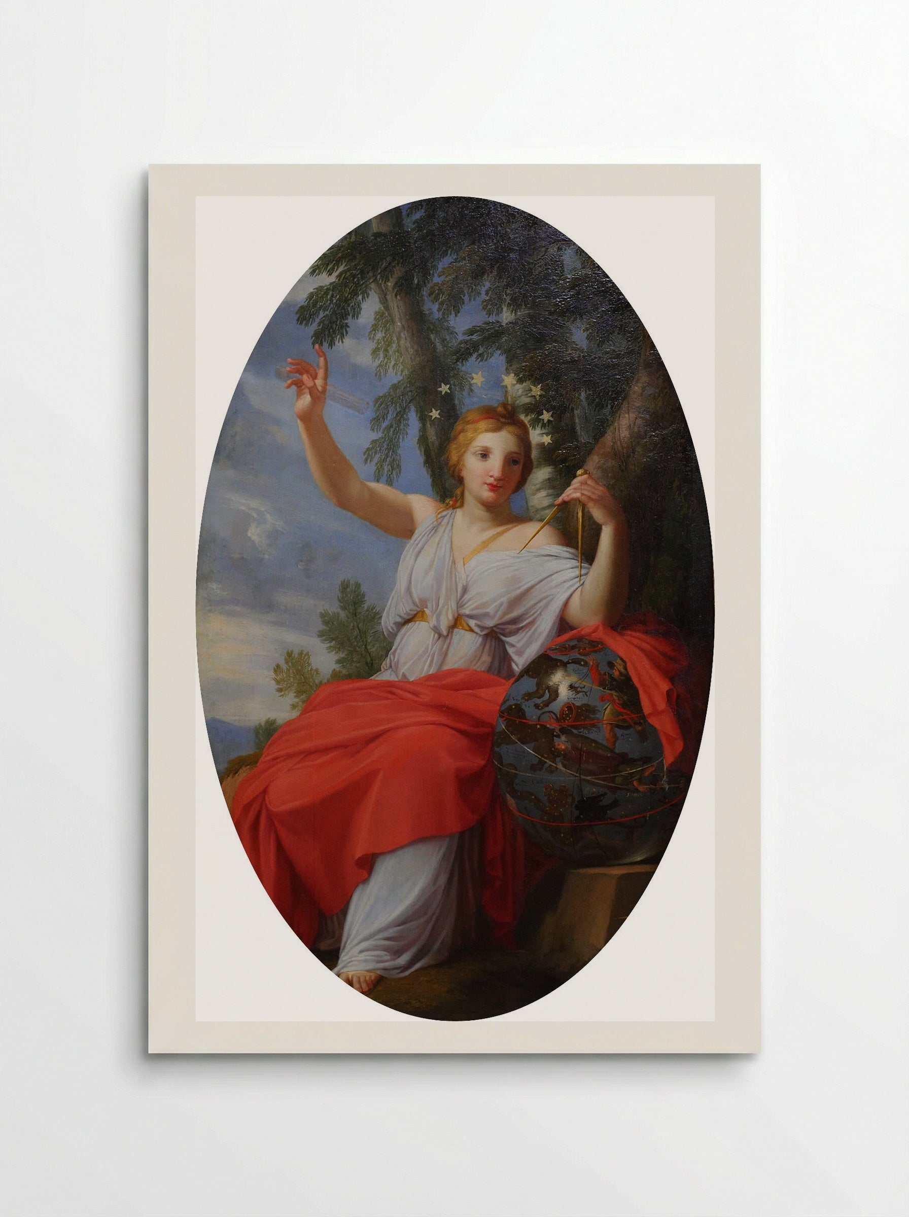 The Muse Urania - Eustache Le Sueur - Poster