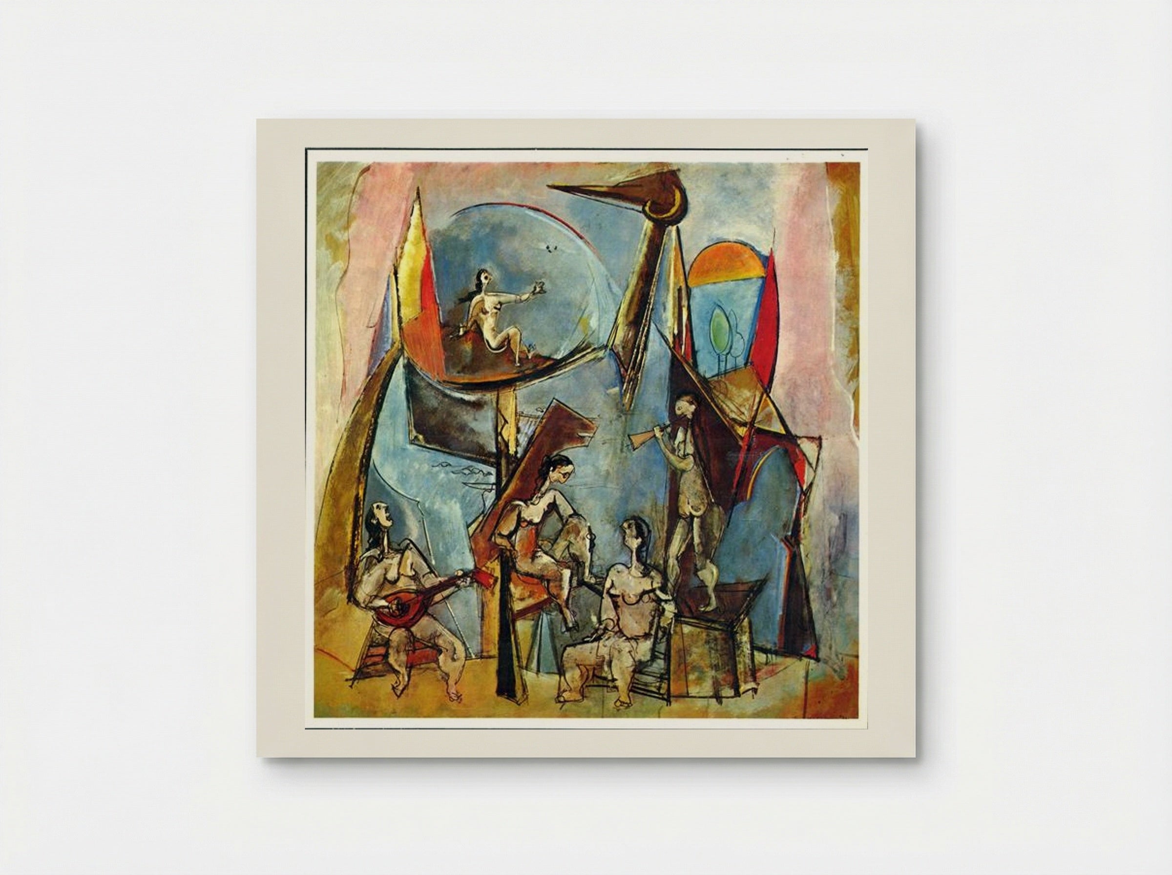 The Muses - Max Weber - Poster