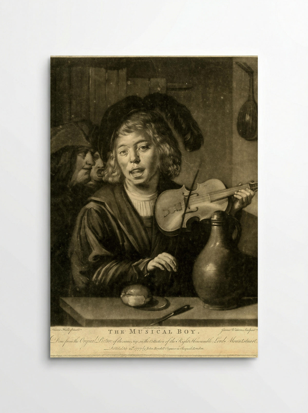 The Musical Boy - James Watson - Poster
