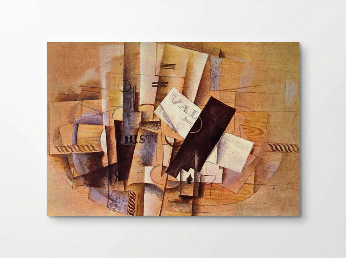 The Musician's Table - Georges Braque - Poster